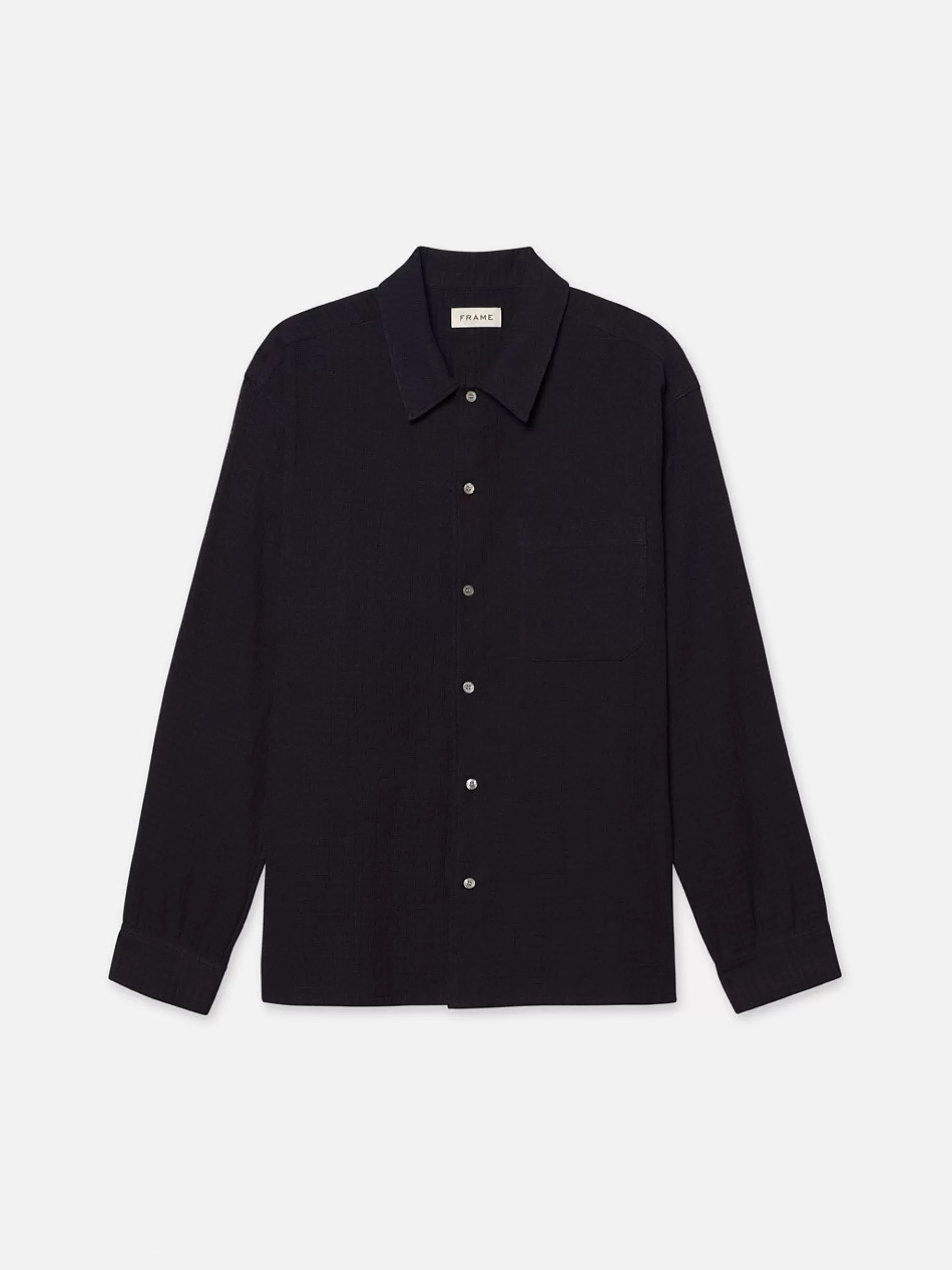 Shirts*FRAME Long Sleeve Shirt in Navy