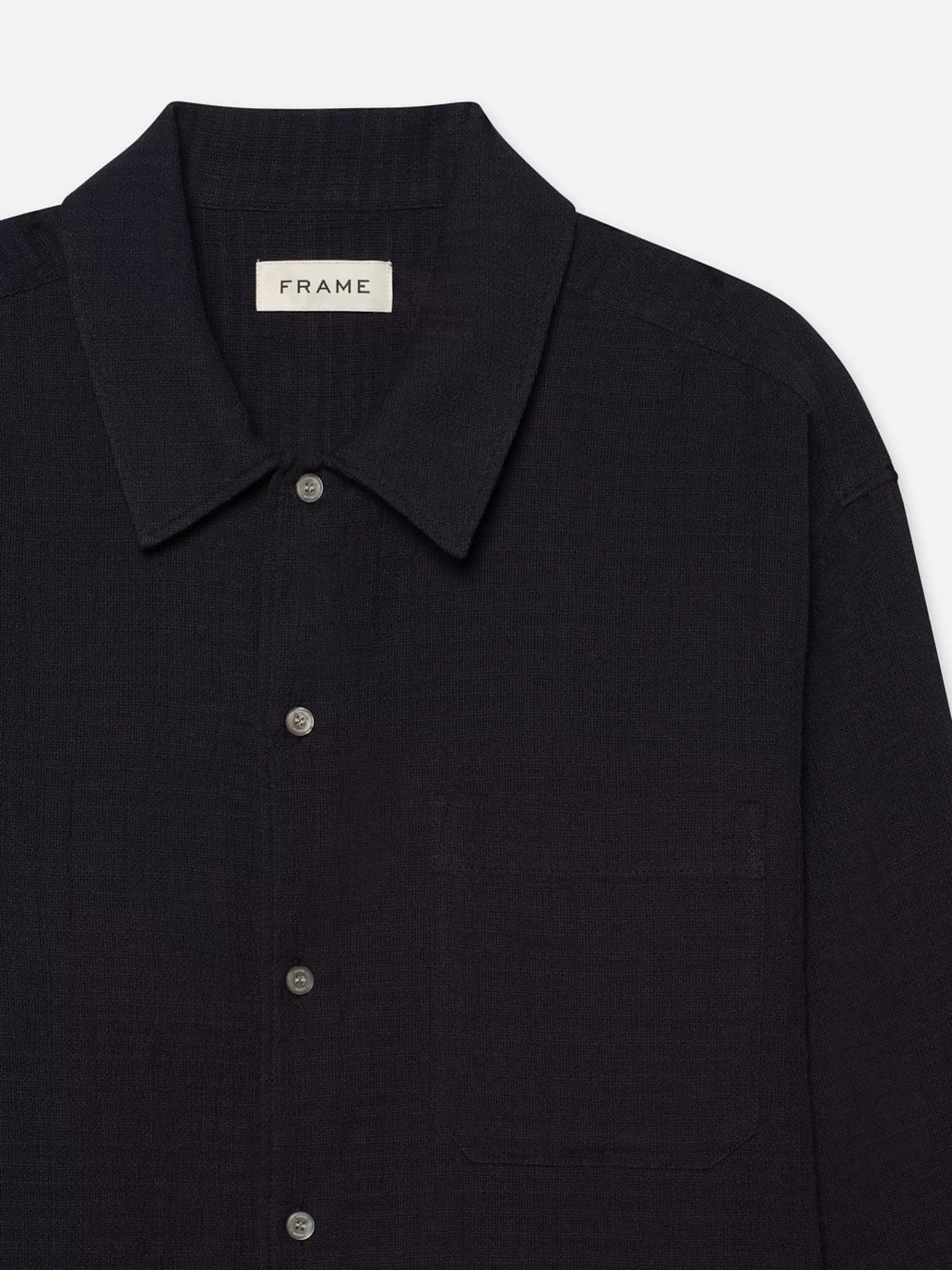 Shirts*FRAME Long Sleeve Shirt in Navy