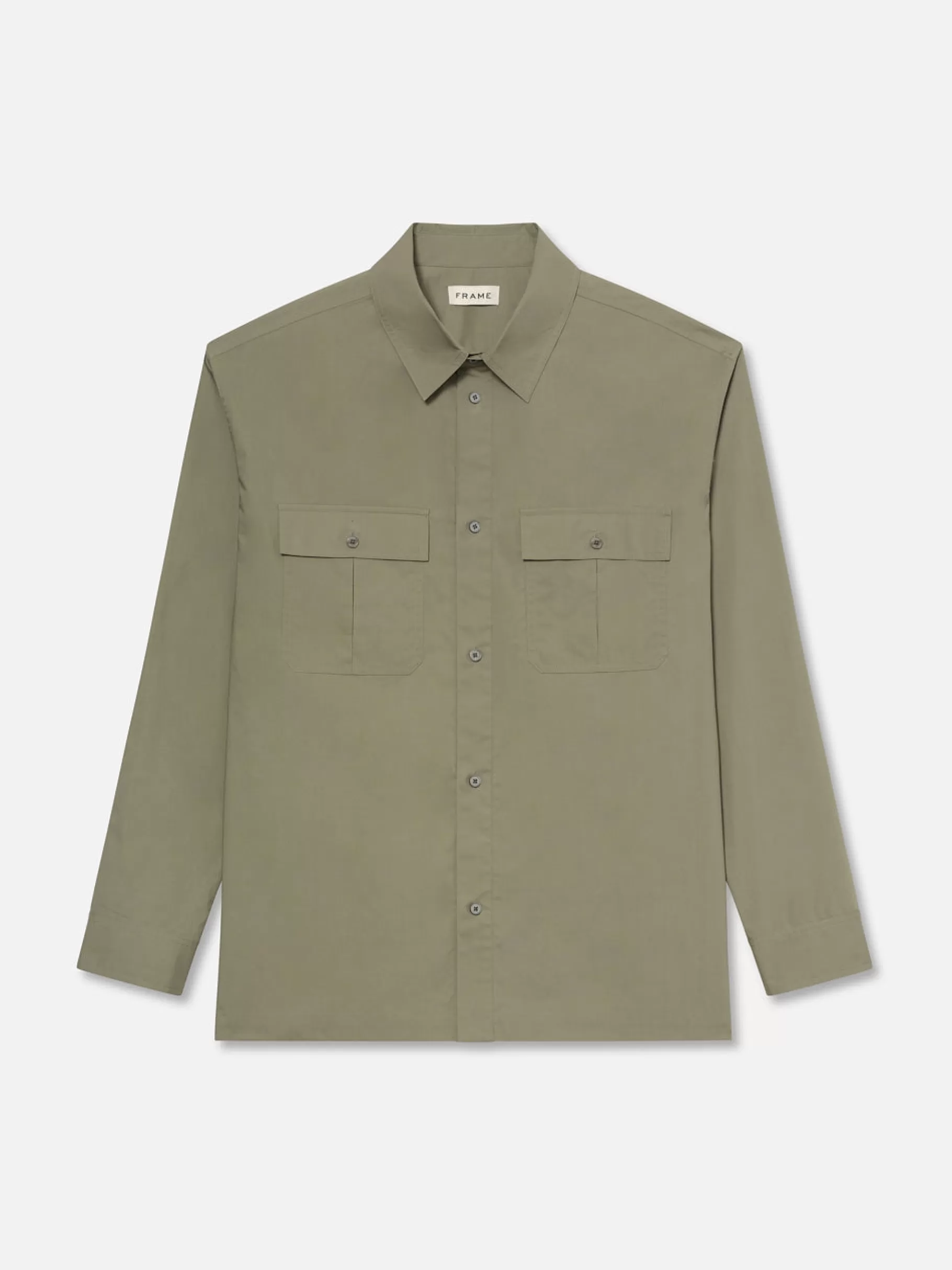 Shirts*FRAME Military Shirt in Dry Sage Drysage