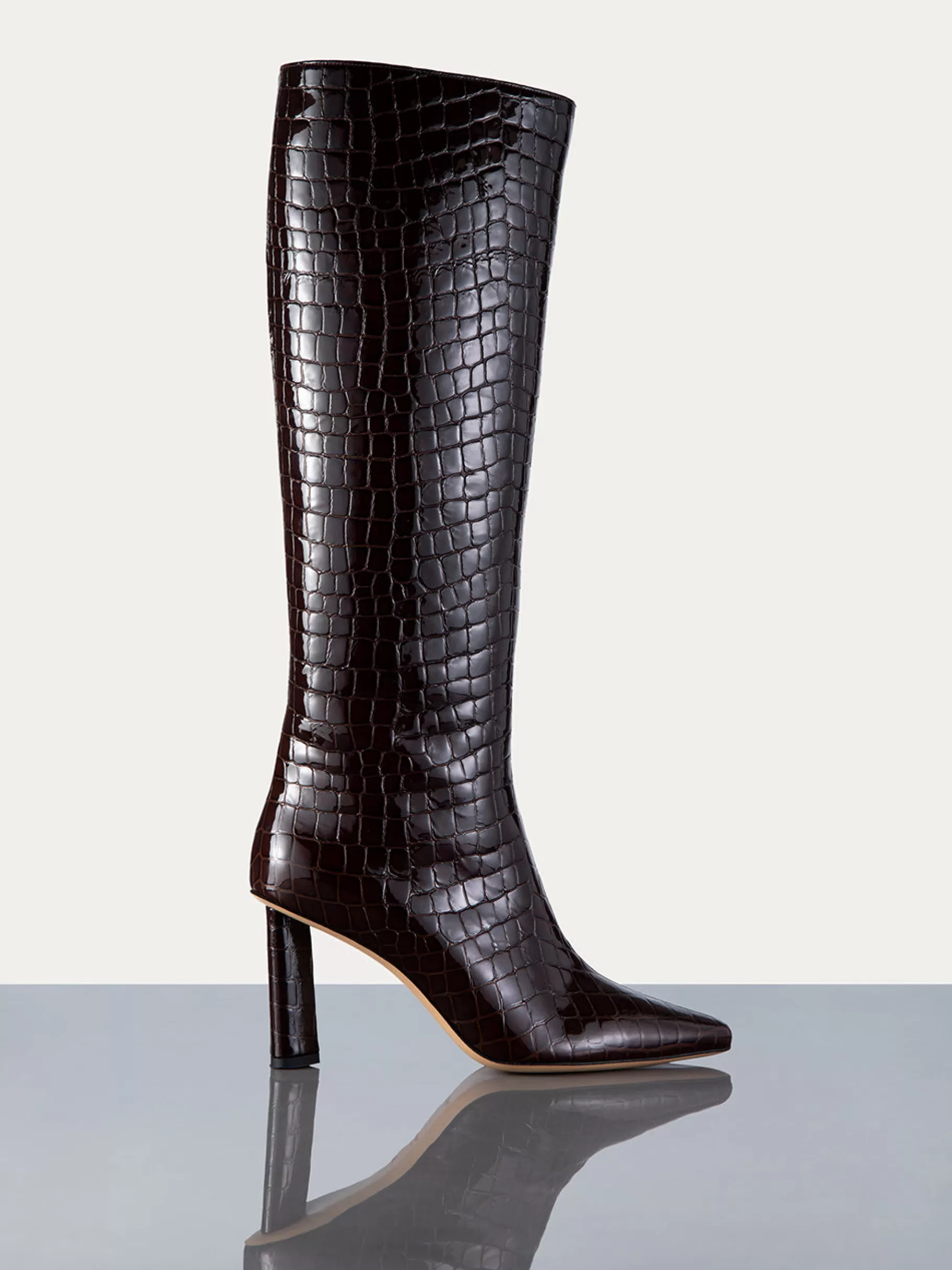 All Accessories & Shoes*FRAME Odette Boot in Espresso Croc Espressocroc