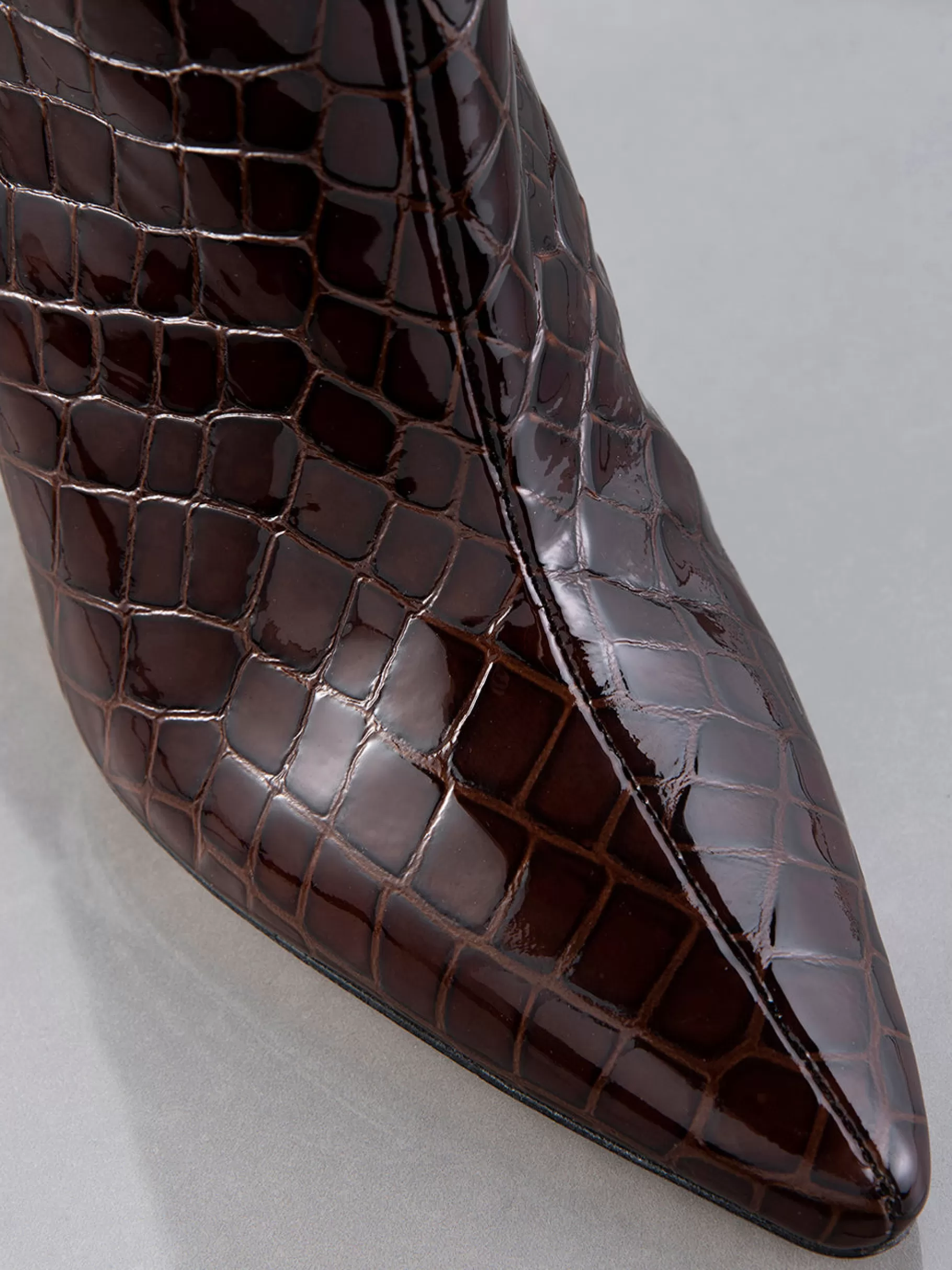 All Accessories & Shoes*FRAME Odette Boot in Espresso Croc Espressocroc