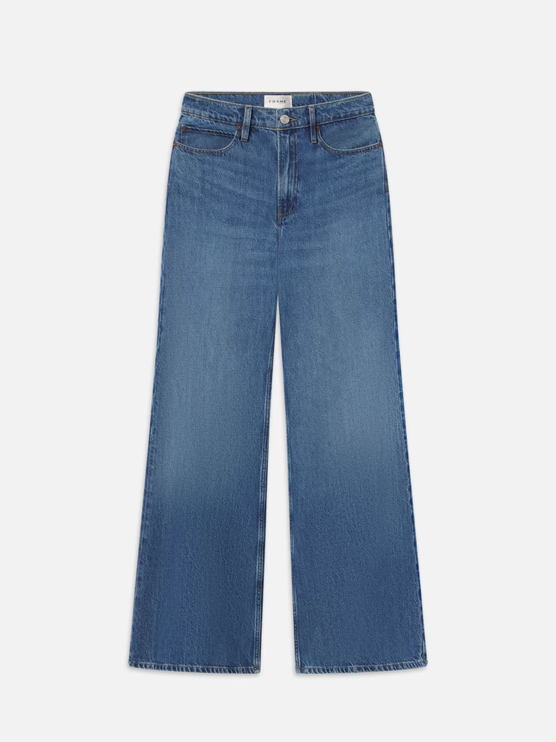 Wide Leg | Petite*FRAME Pixie Easy Wide Flare in Lucite