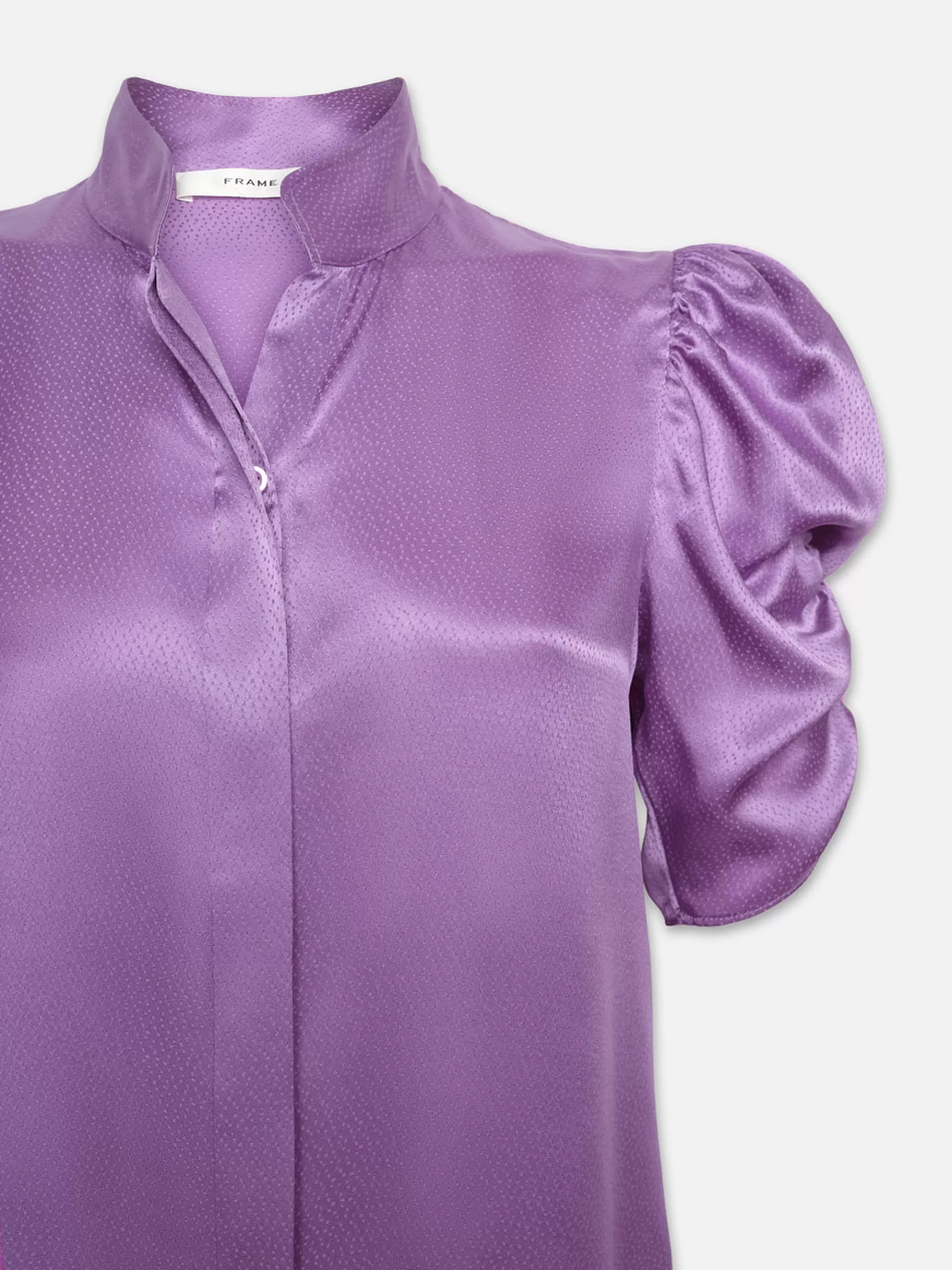 Tops & Blouses*FRAME Puff Sleeve Blouse in Orchid