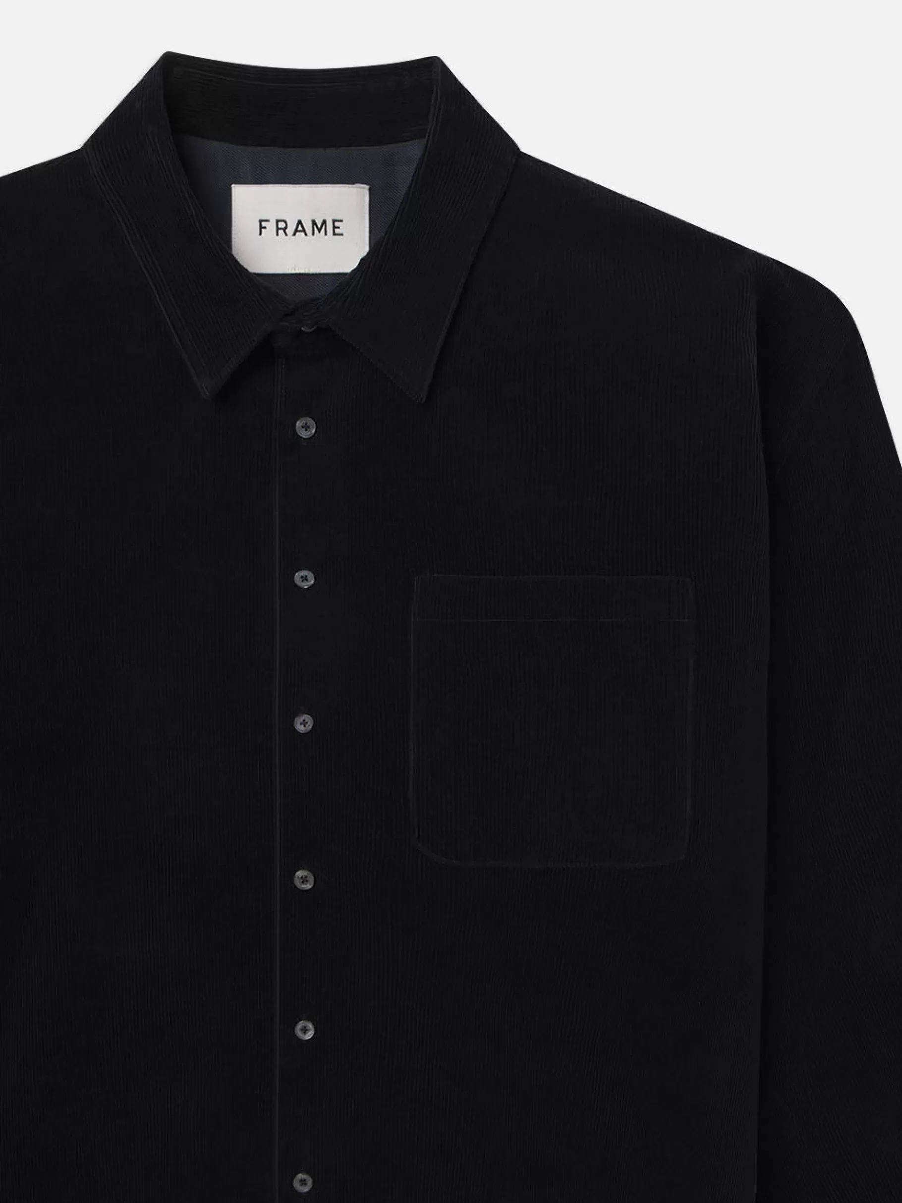 Jackets & Coats | Shirts*FRAME Relaxed Corduroy Overshirt in Dark Navy Darknavy