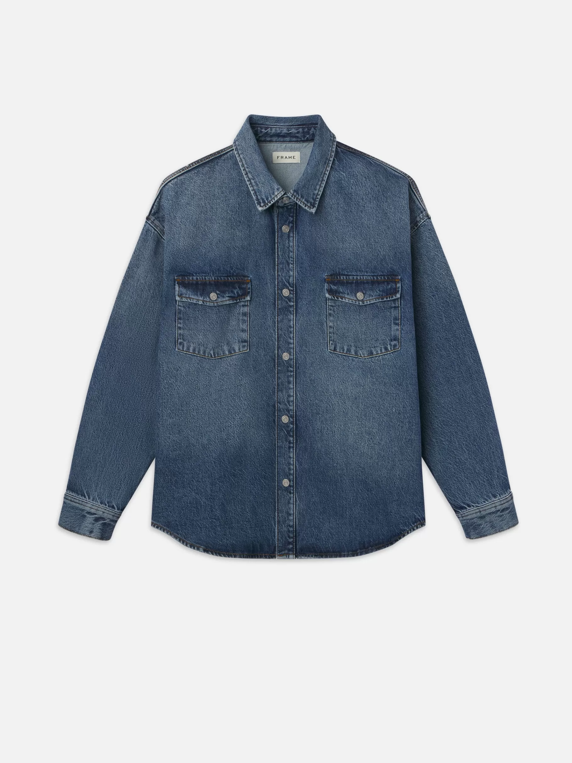 Denim Shirts | Shirts*FRAME Relaxed Denim Shirt in Briset