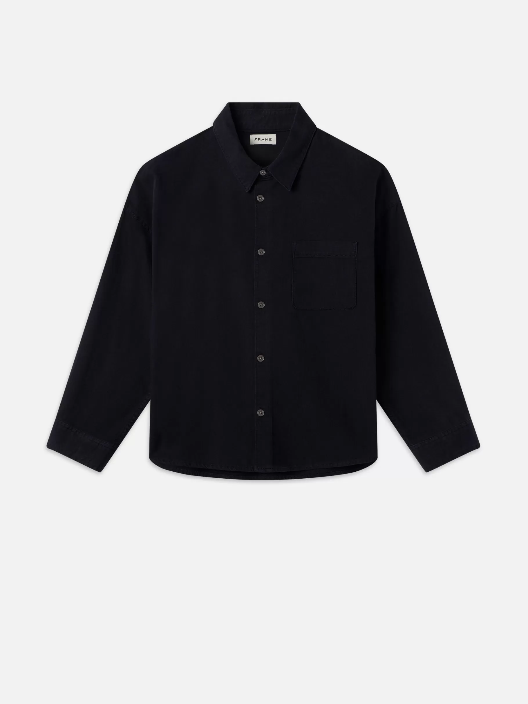 Denim Shirts | Shirts*FRAME Relaxed Denim Shirt in Navy