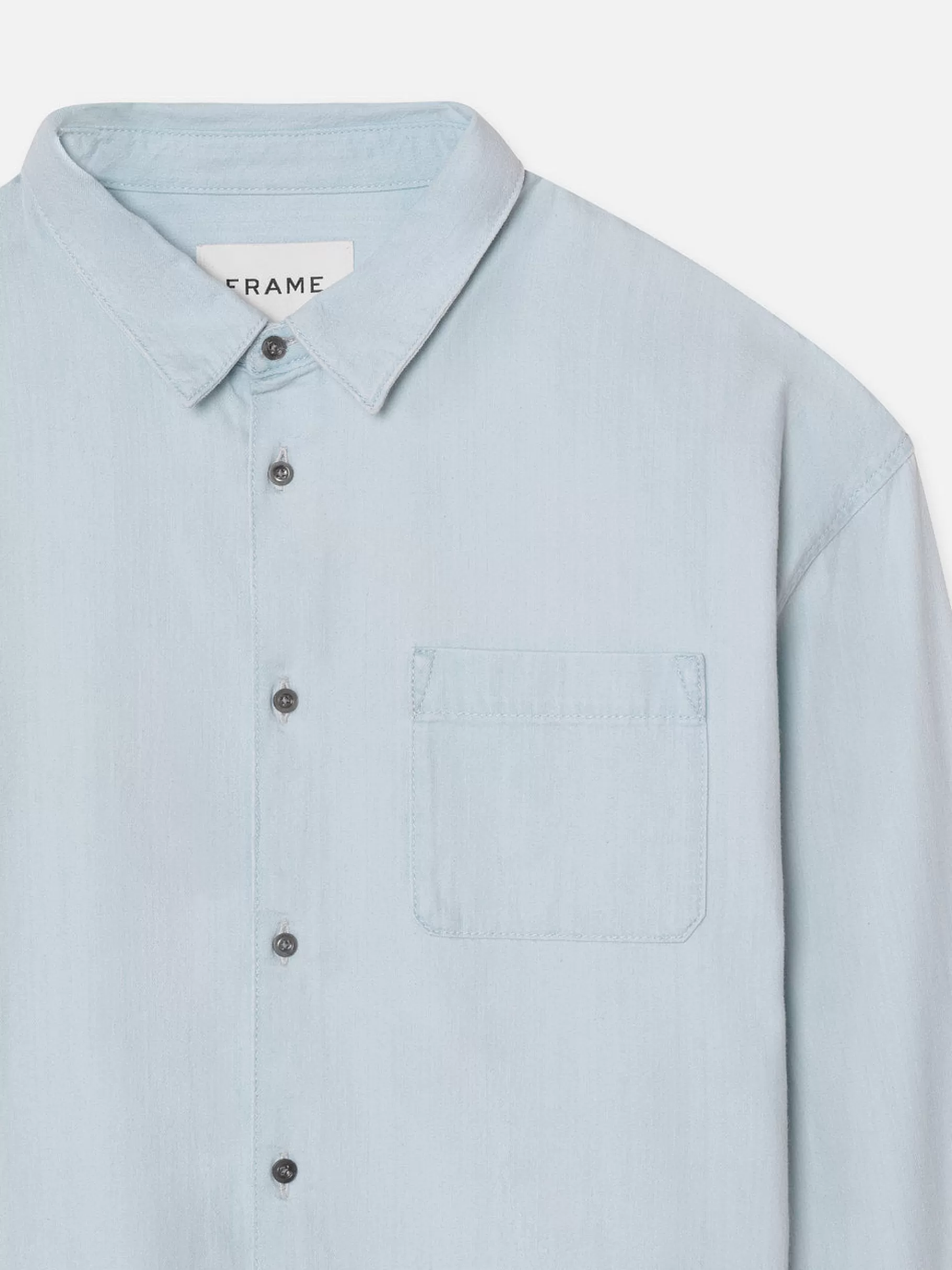 Denim Shirts | Shirts*FRAME Relaxed Denim Shirt in Southern Ocean Southernocean