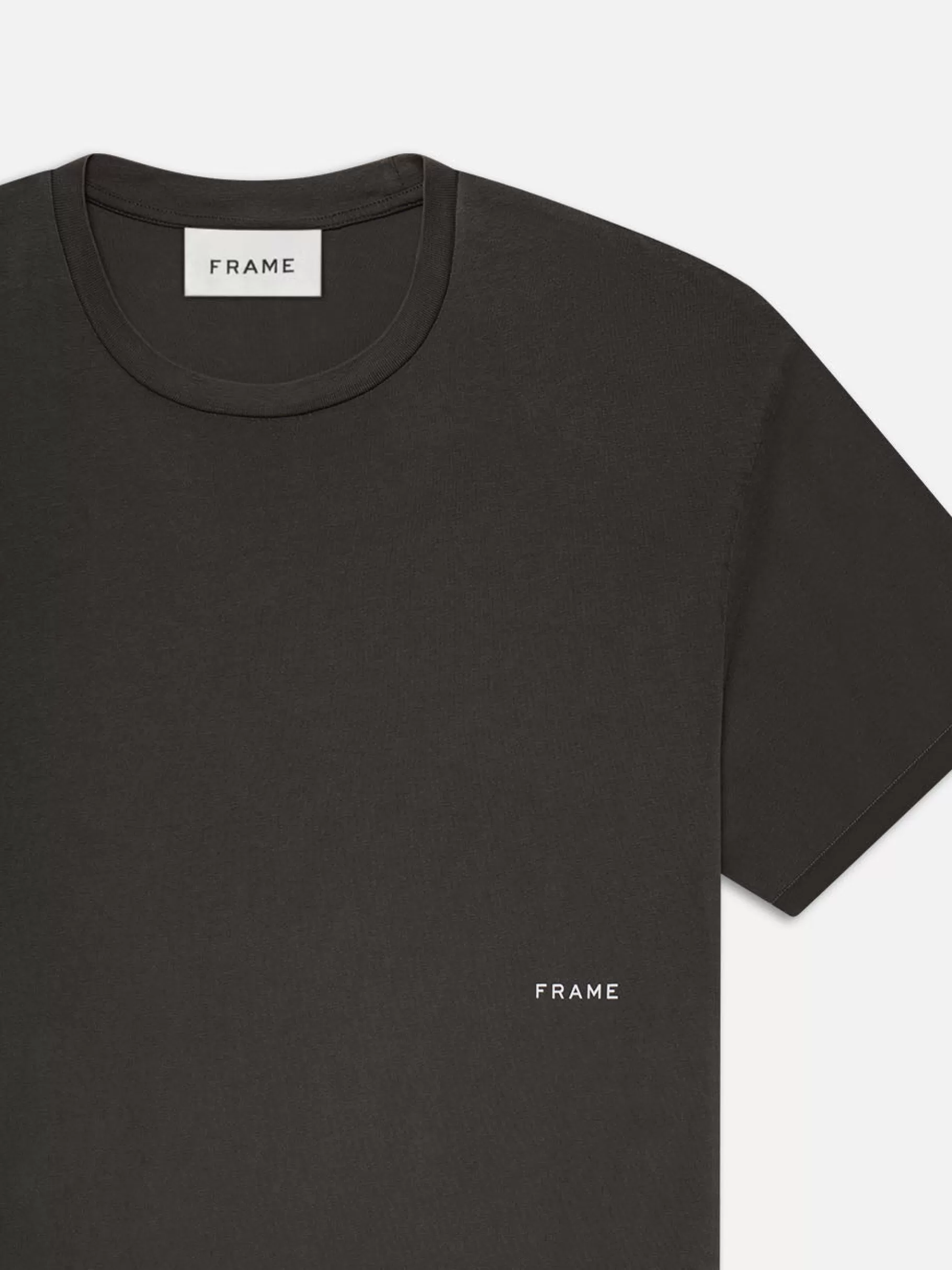 Tees & Polos*FRAME Relaxed Tee in Washed Anthracite Washedanthracite
