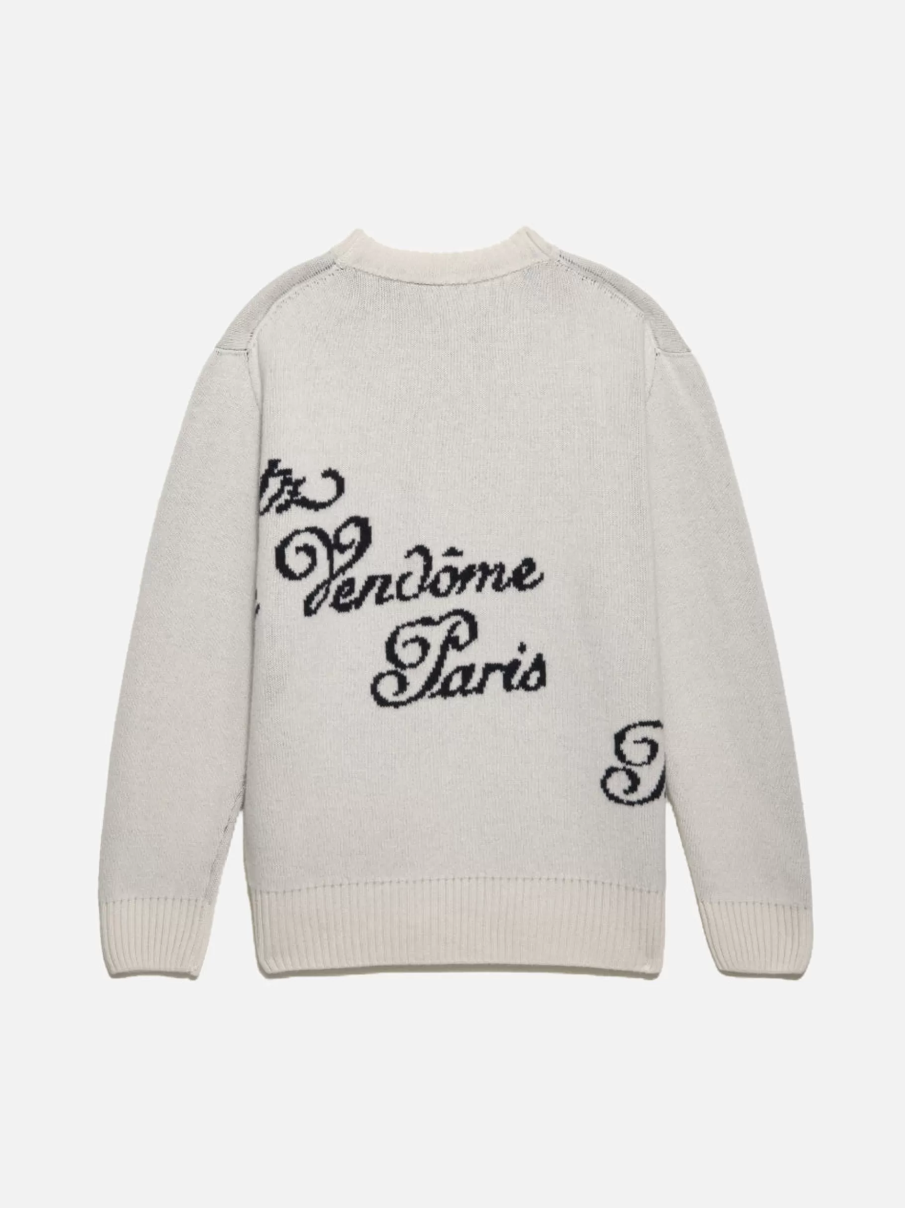 Sweaters & Hoodies*FRAME Ritz Men's Crew Sweater in Off White Multi Offwhitemulti