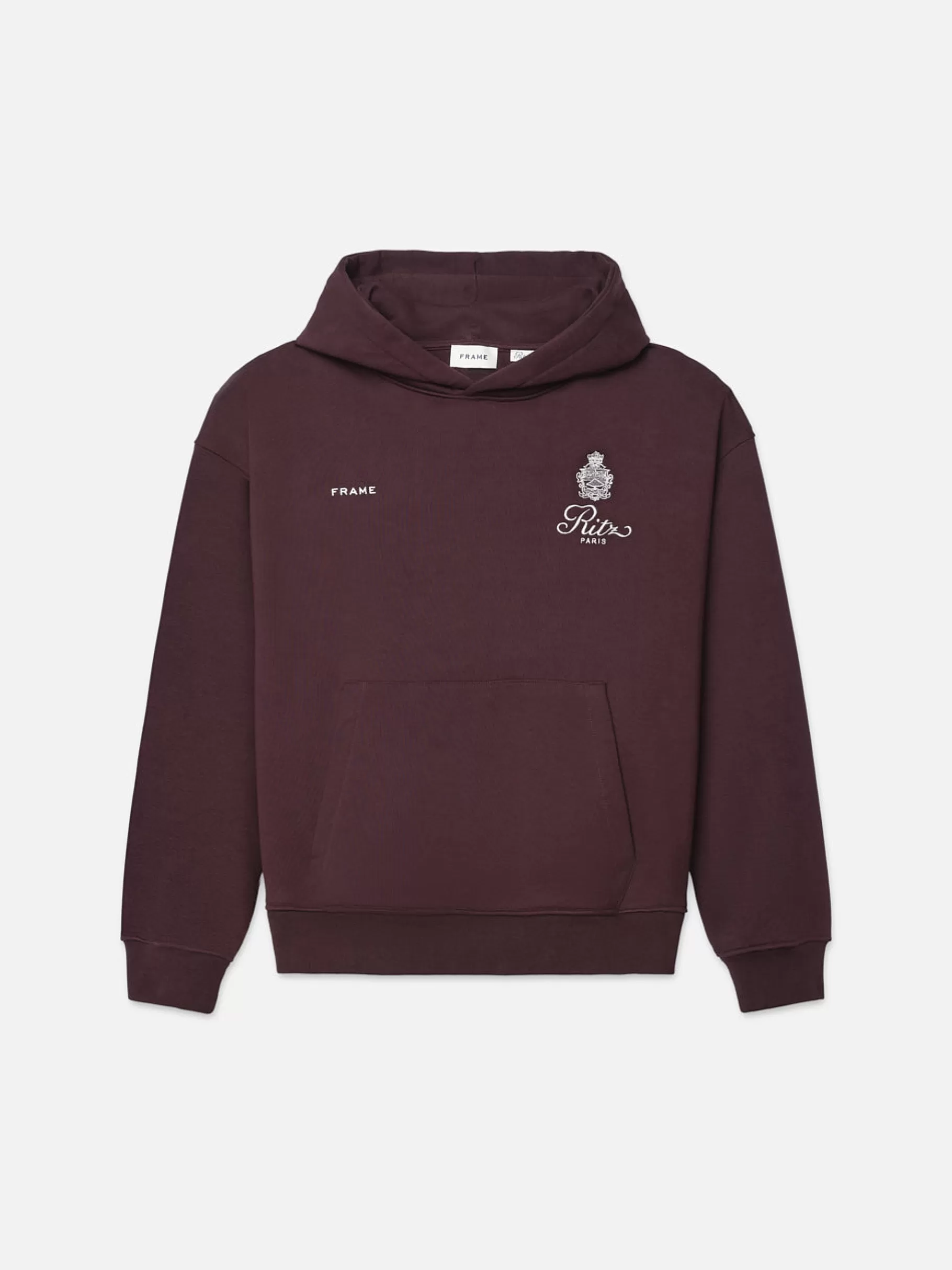 Sweaters & Hoodies*FRAME Ritz Men's Hoodie in Bordeaux