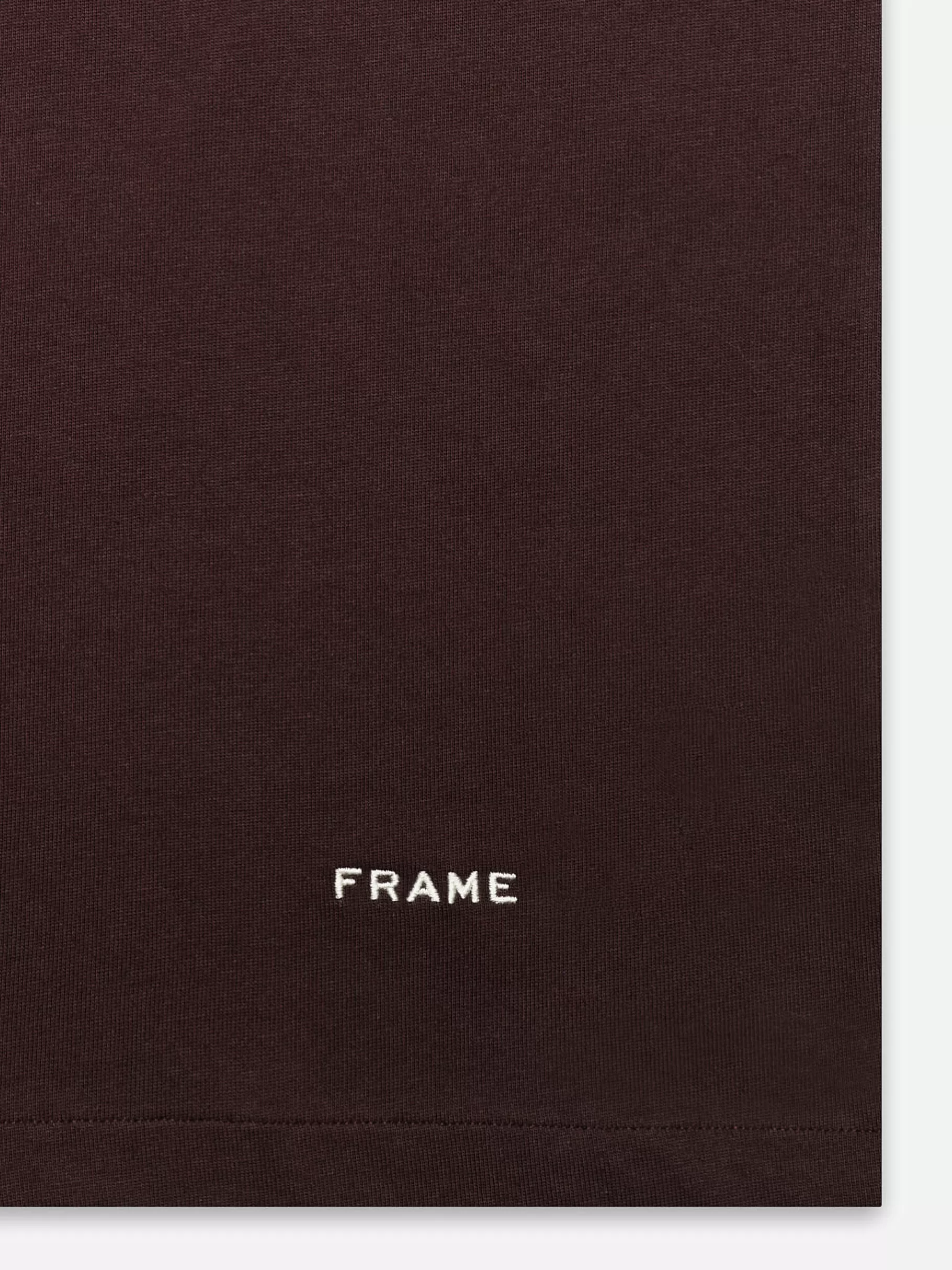 Tees & Polos*FRAME Ritz Men's Tee in Bordeaux