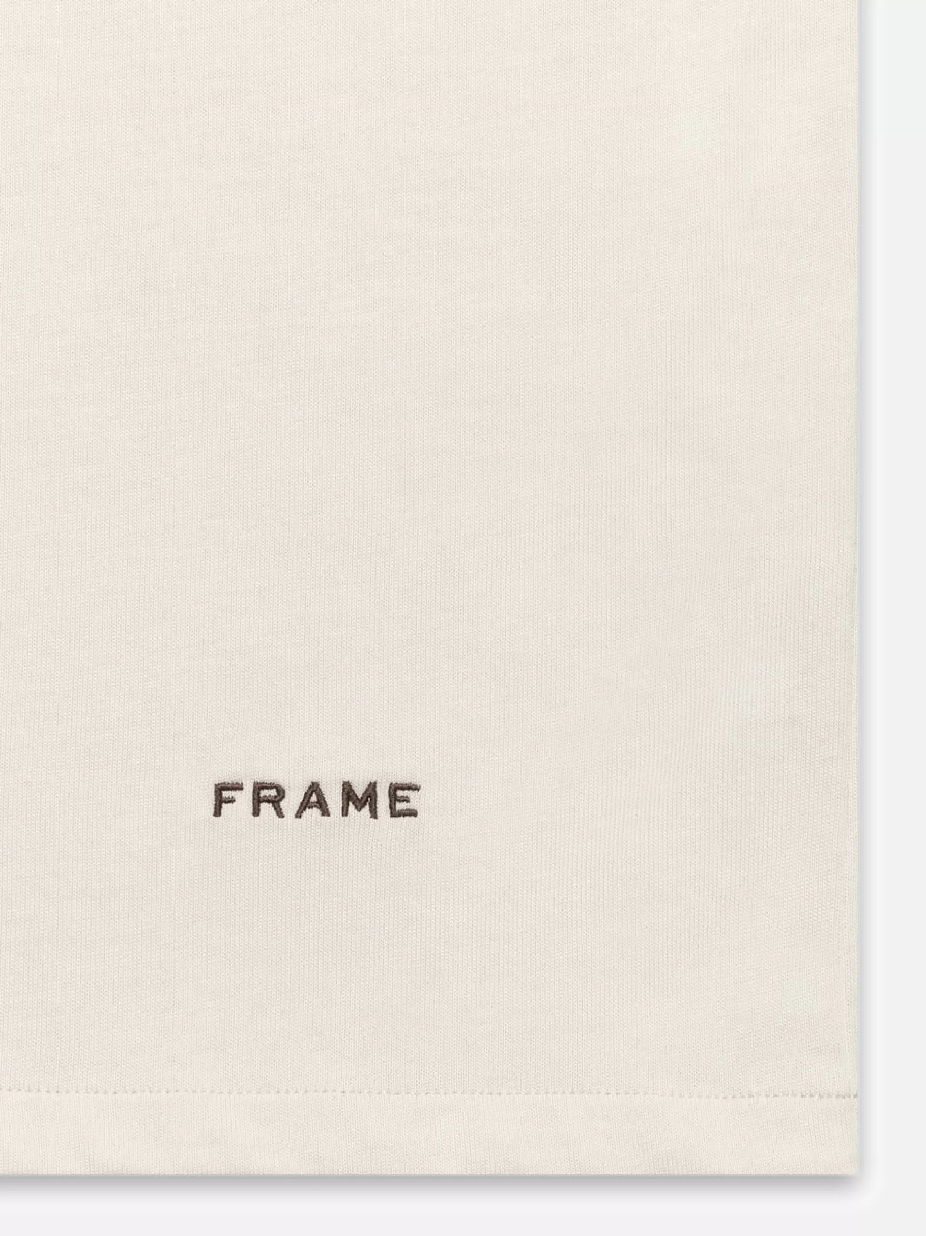 Tees & Polos*FRAME Ritz Men's Tee in Cream