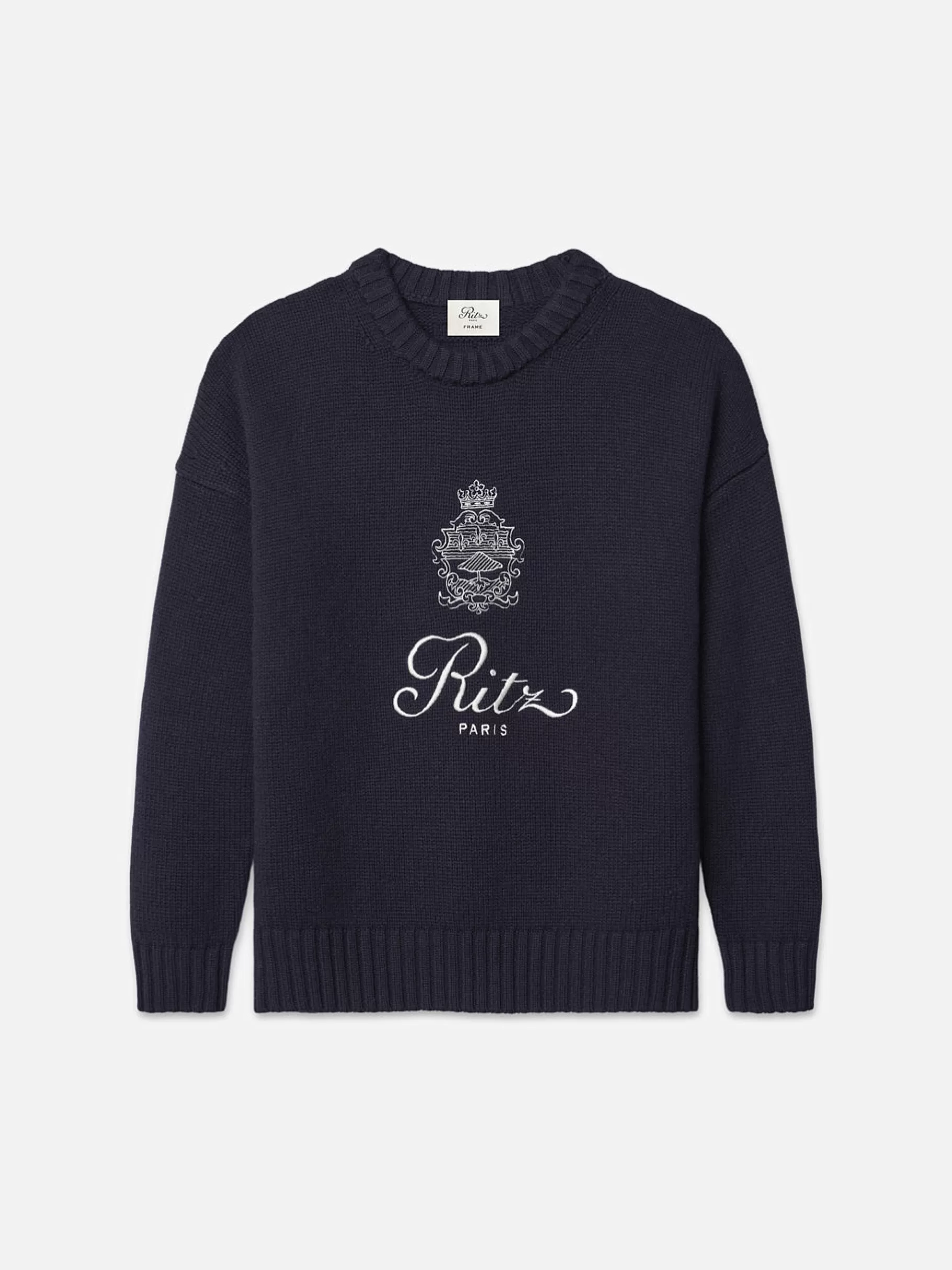 Sweaters | Sweaters & Hoodies*FRAME Ritz Unisex Cashmere Sweater in Navy