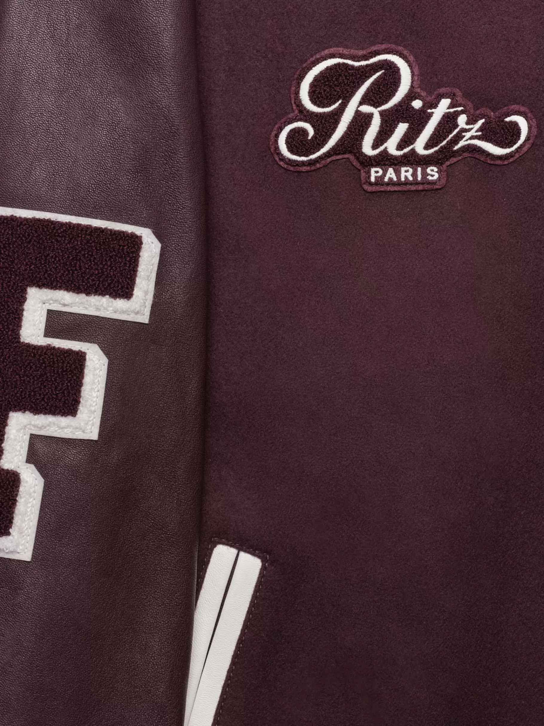 Jackets & Coats | Jackets & Coats*FRAME Ritz Unisex Varsity Jacket in Bordeaux