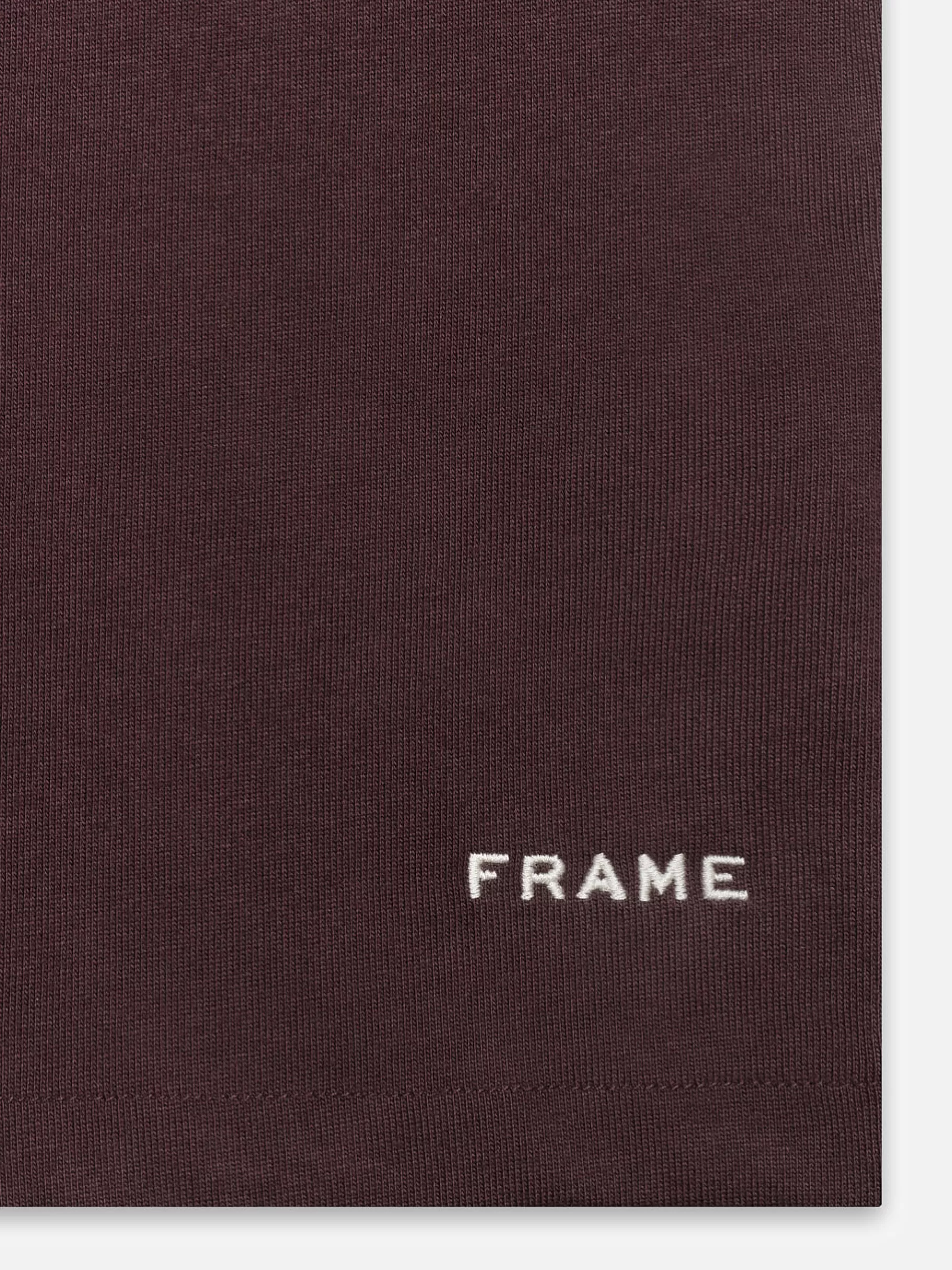 Tanks & Tees*FRAME Ritz Women's Tee in Bordeaux