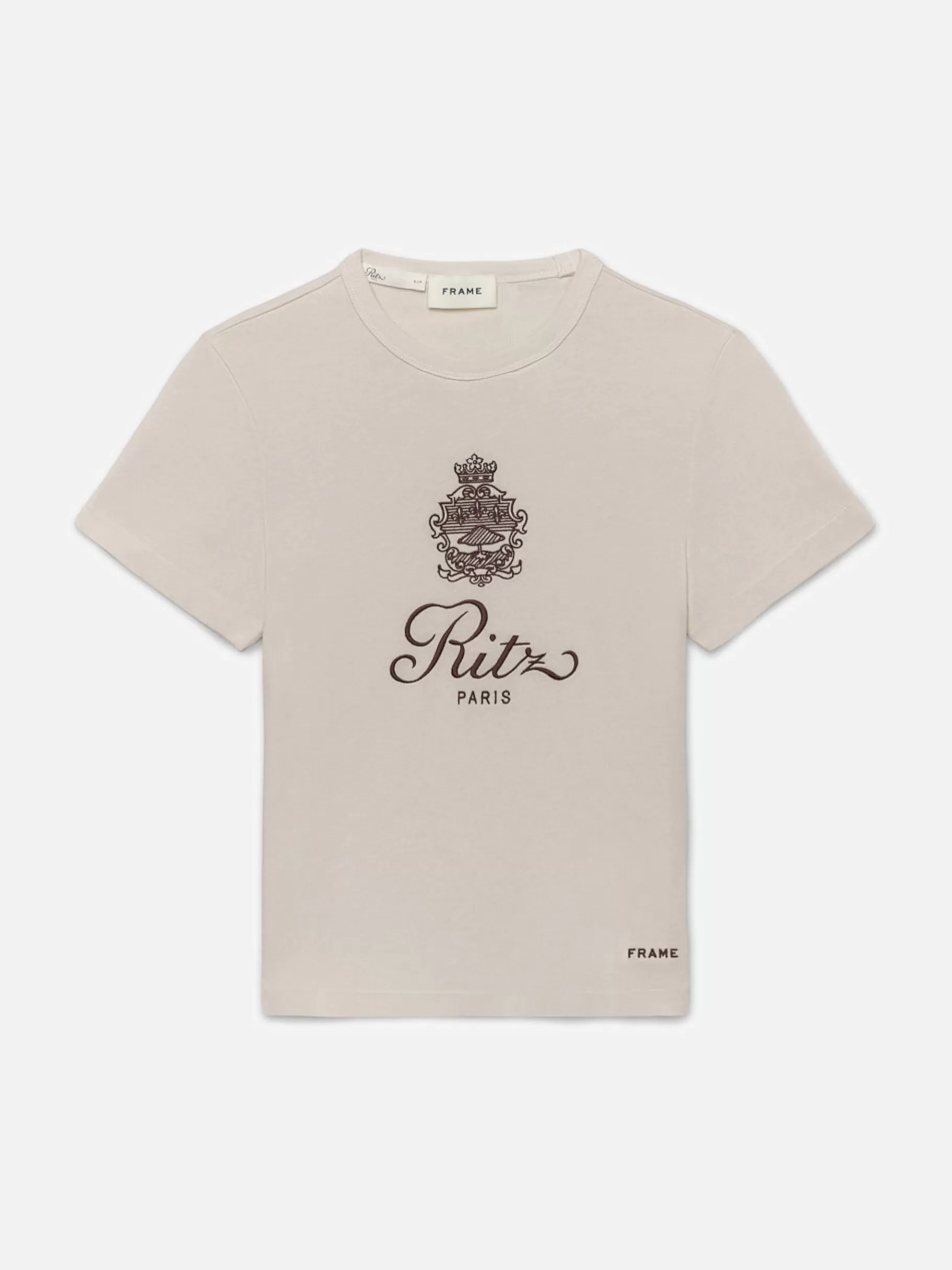 Tanks & Tees*FRAME Ritz Women's Tee in Cream