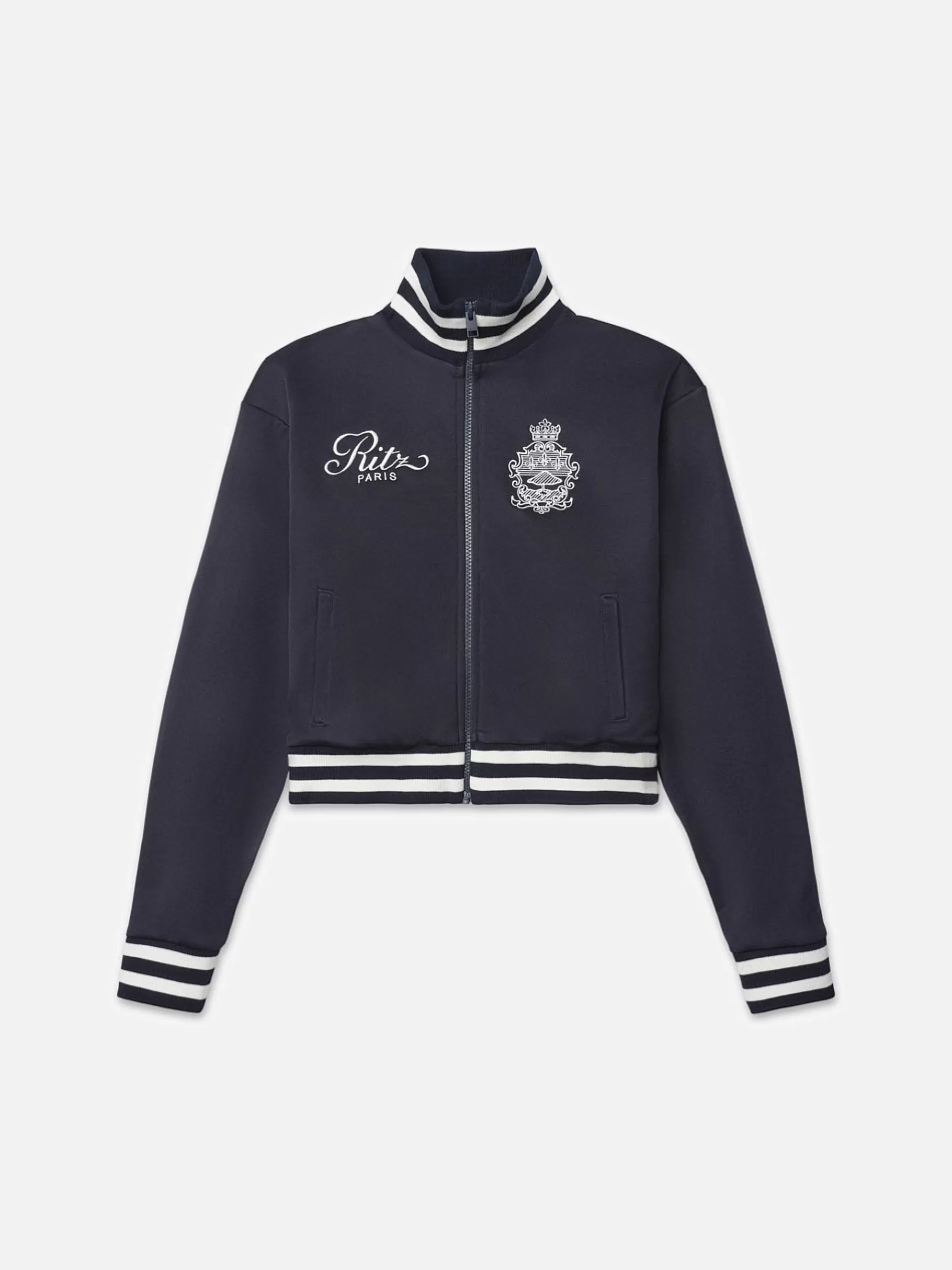 Jackets & Coats*FRAME Ritz Women's Track Suit Jacket in Navy