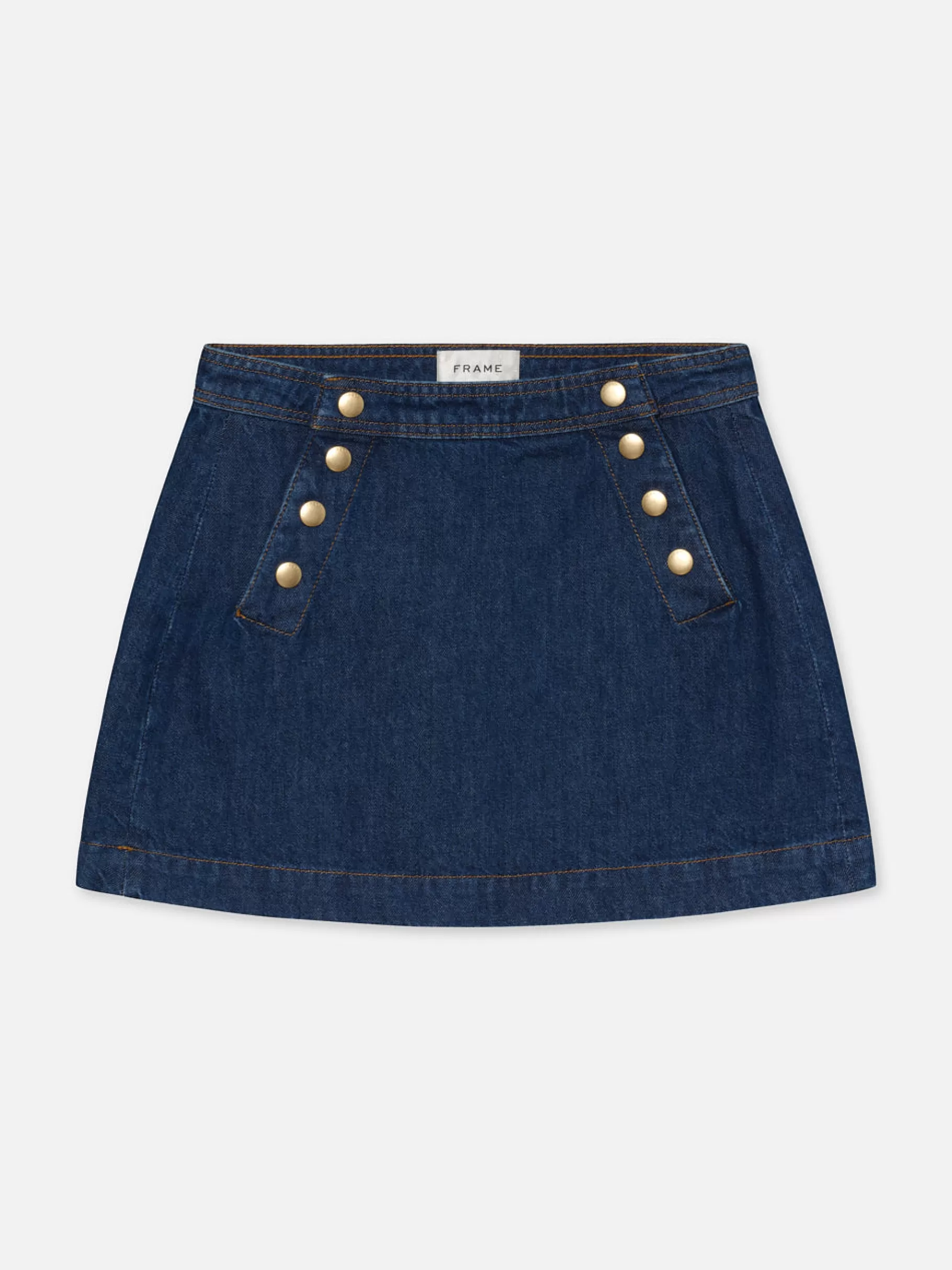 Skirts & Shorts*FRAME Sailor Snap Skirt in Celestine
