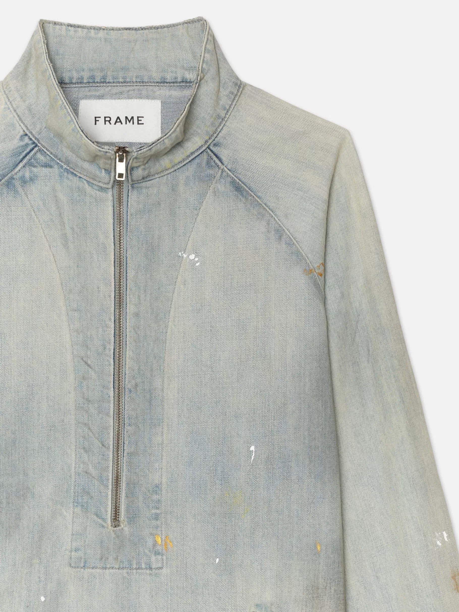 Denim Jackets | Jackets & Coats*FRAME Skater Jacket in Alvin Paint Alvinpaint