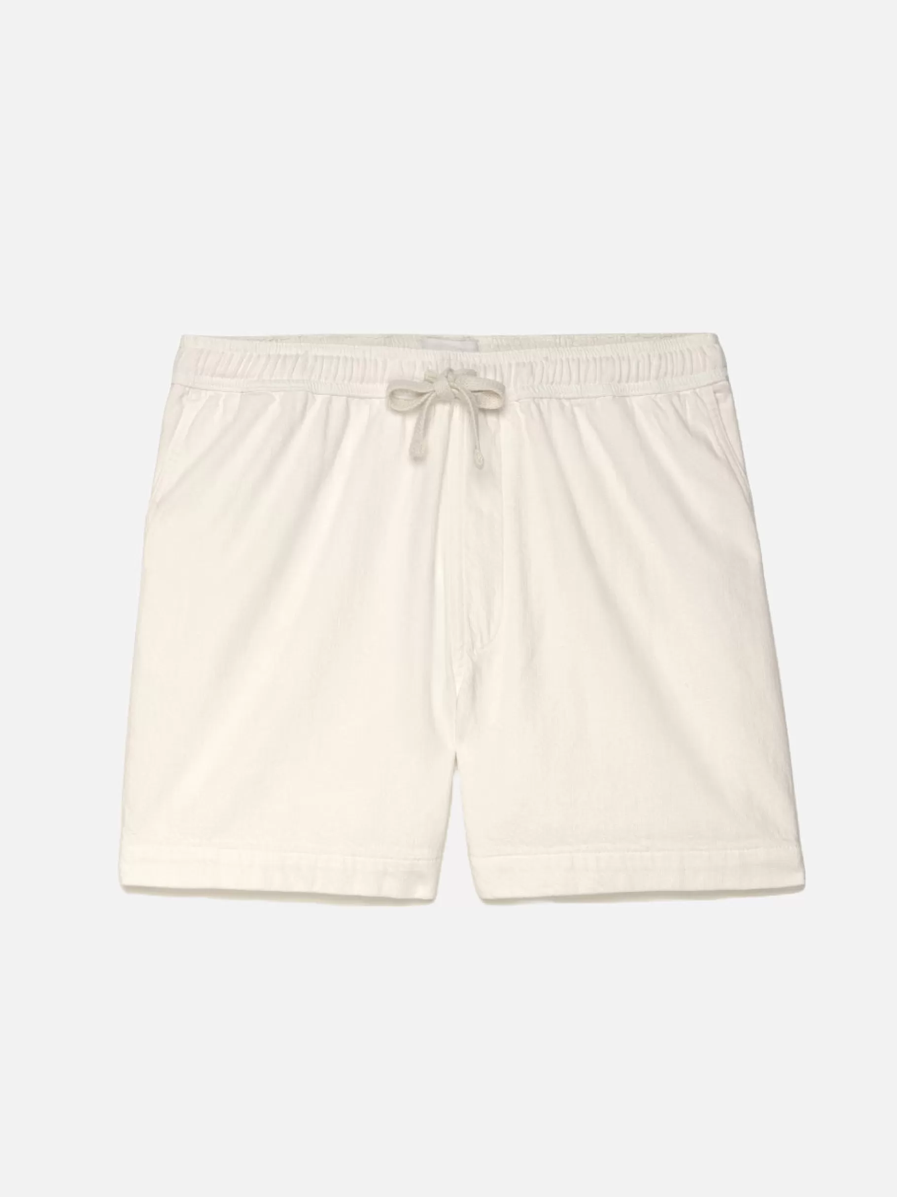 Pants & Shorts*FRAME Textured Terry Short in Off White Offwhite