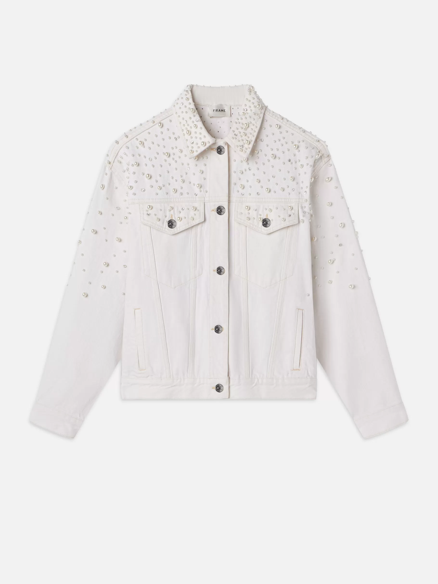 Jackets & Coats*FRAME The Atelier Pearl Jacket in Au Natural Clean Aunaturalclean