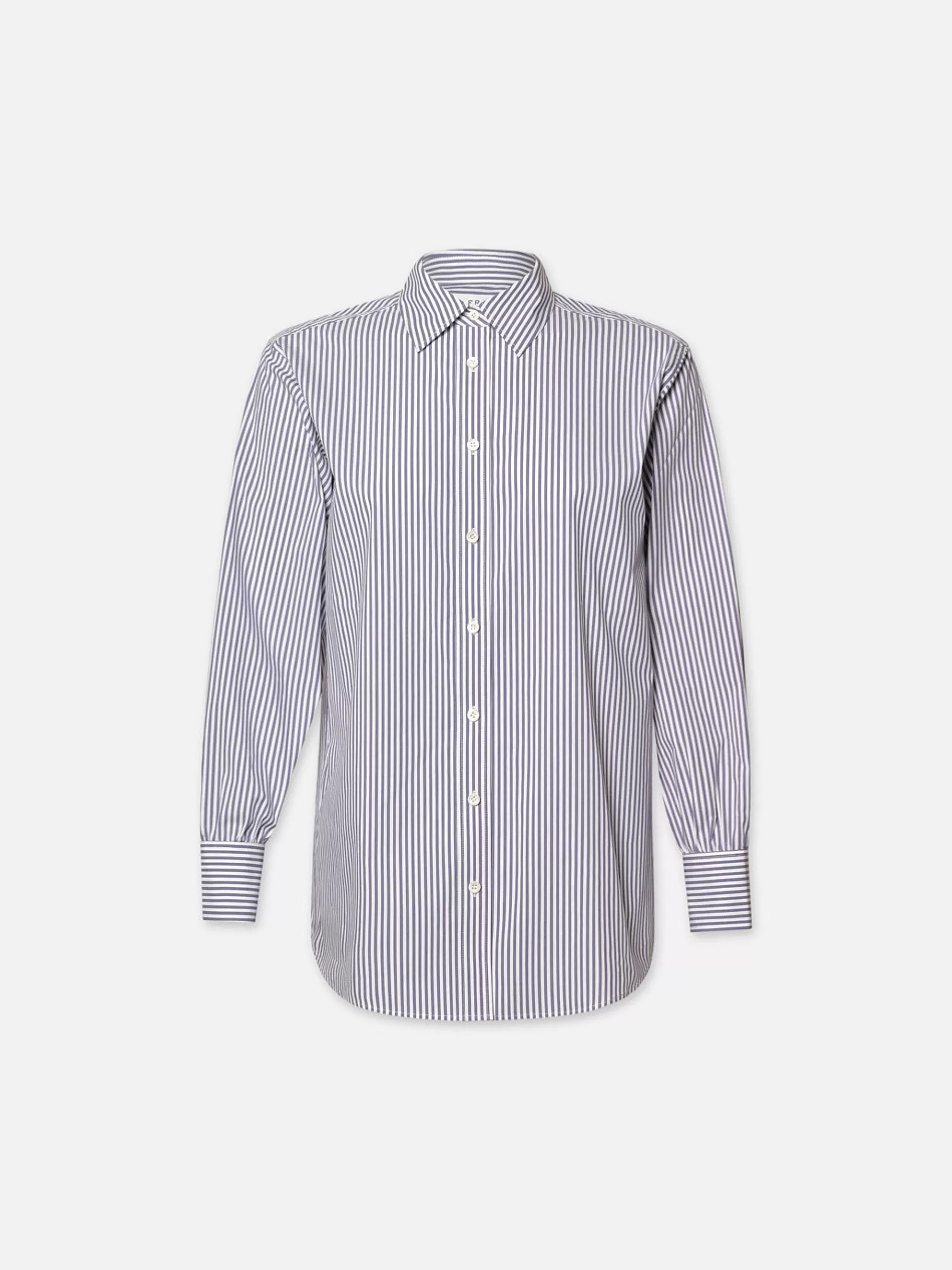 Tops & Blouses*FRAME The Borrowed Shirt in Dark Chambray Multi Darkchambraymulti