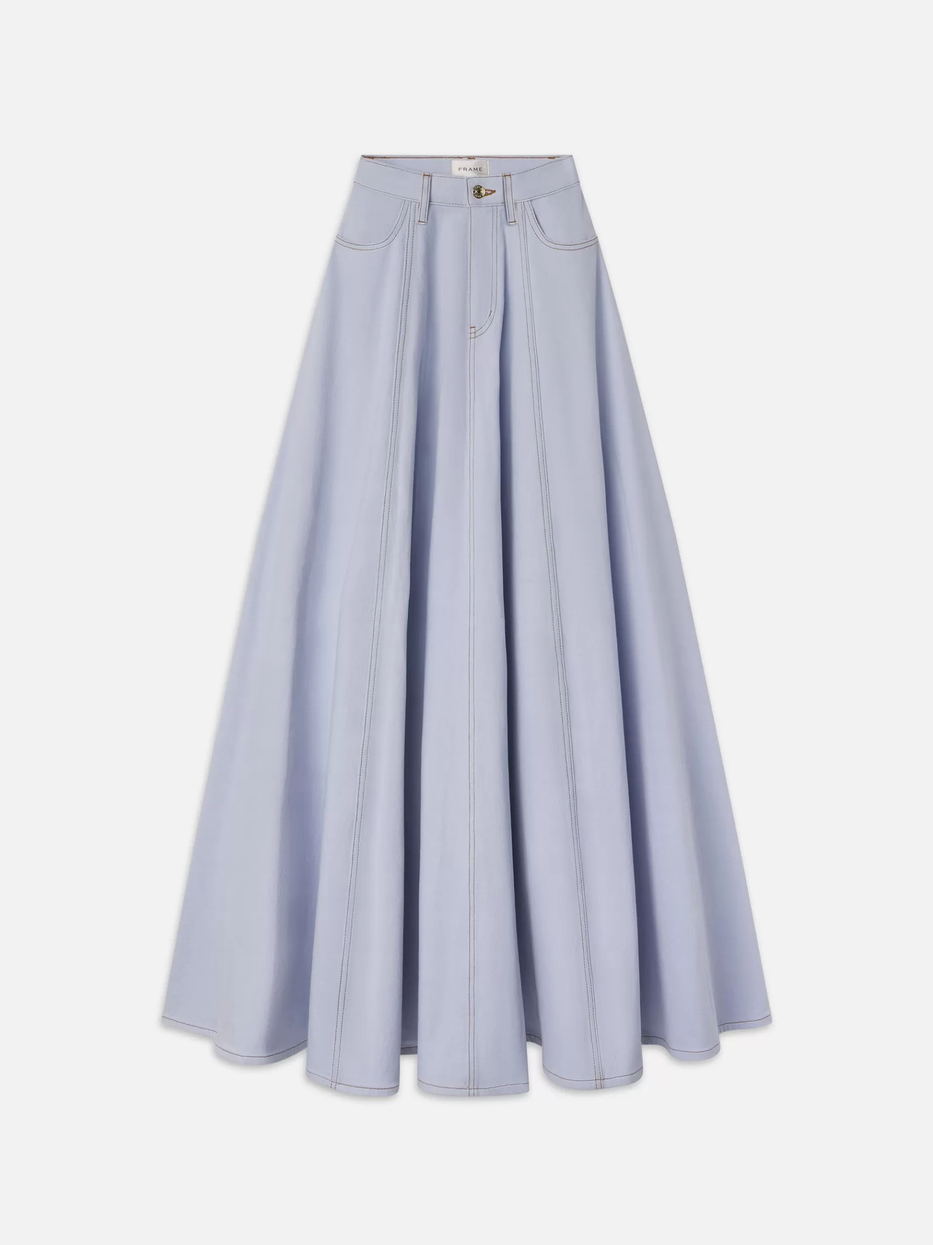 Skirts & Shorts*FRAME The Denim Ball Skirt in Celeste