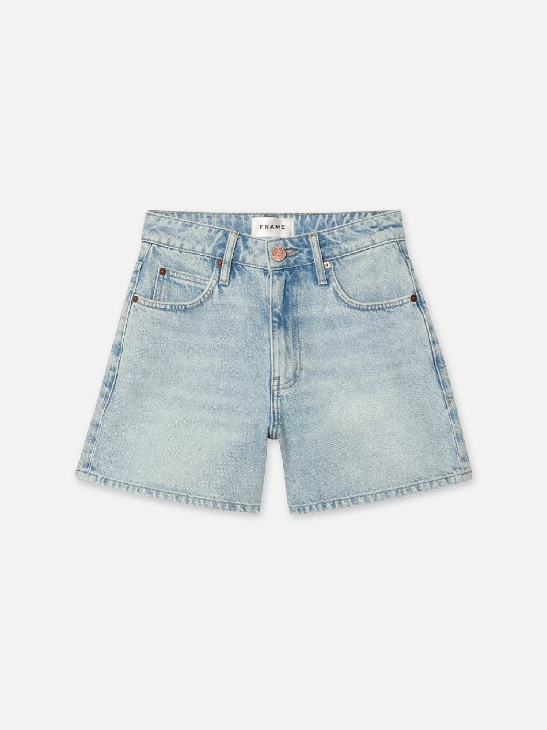 Skirts & Shorts*FRAME The Easy Short in Fizz Indigo Fizzindigo