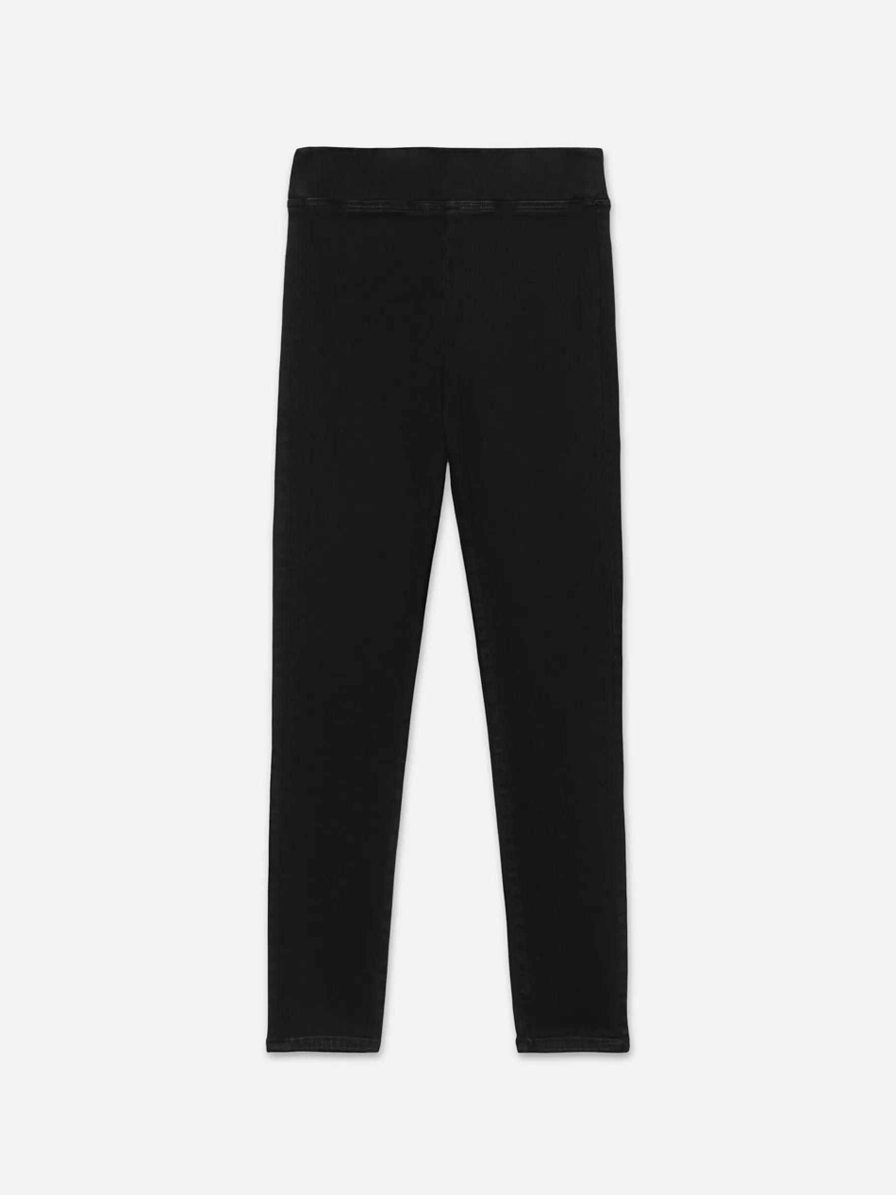 Skinny*FRAME The Jetset Skinny Crop in Sheen Noir Sheennoir