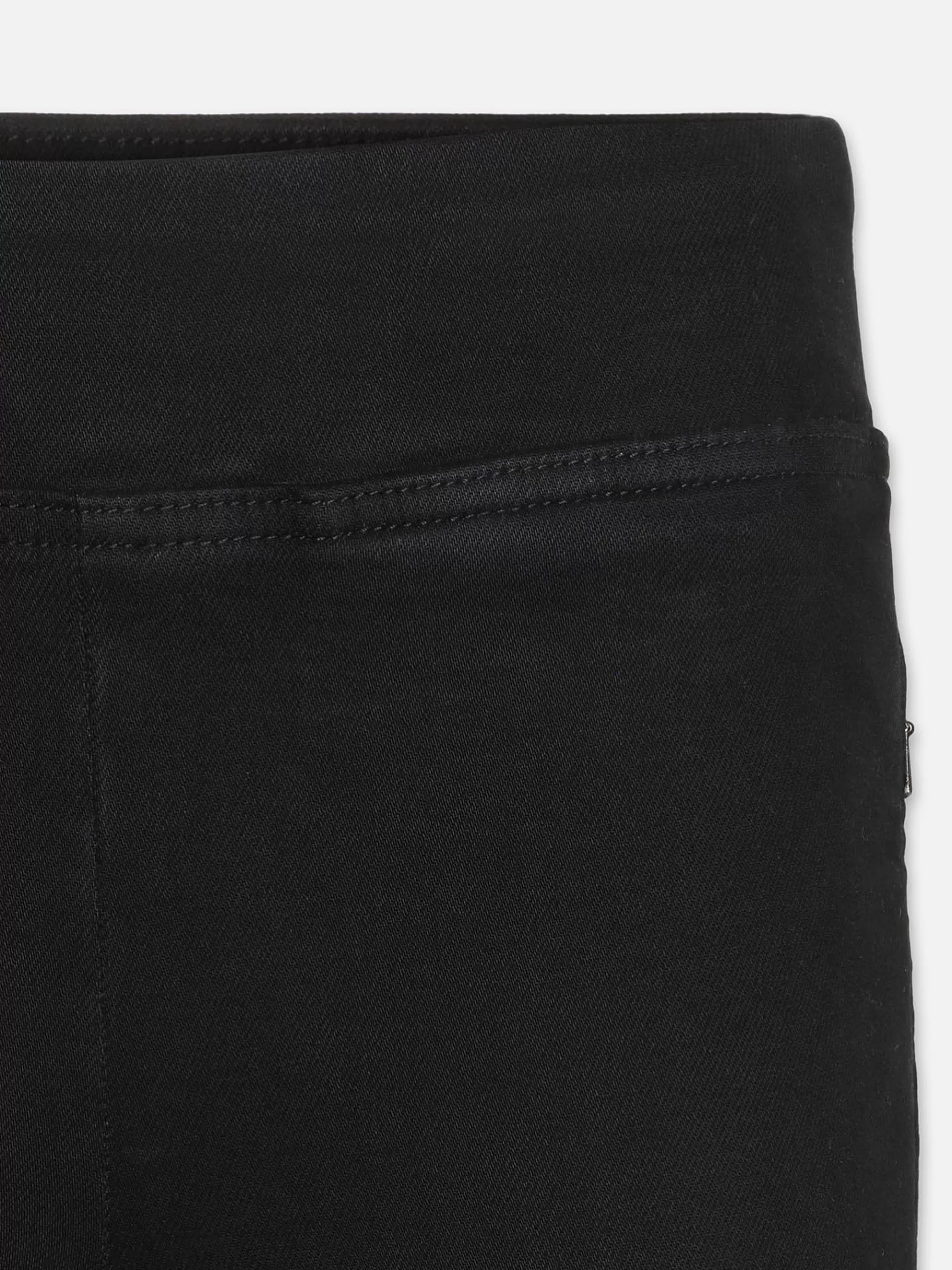 Skinny*FRAME The Jetset Stacked Pencil in Sheen Noir Sheennoir