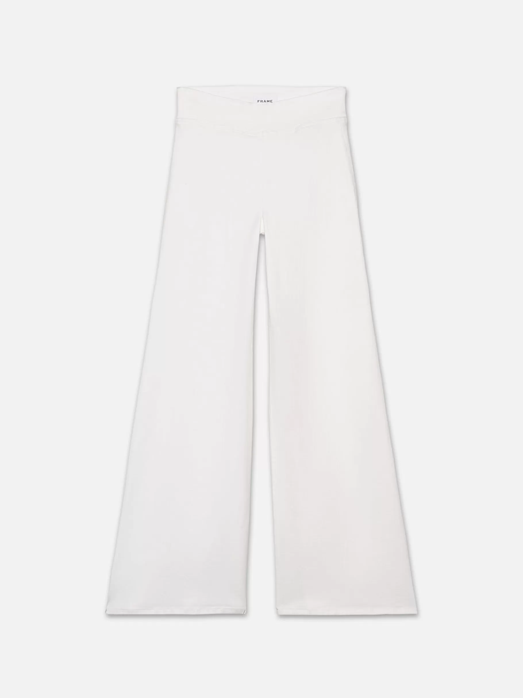 Wide Leg*FRAME The Jetset Wide Leg in White