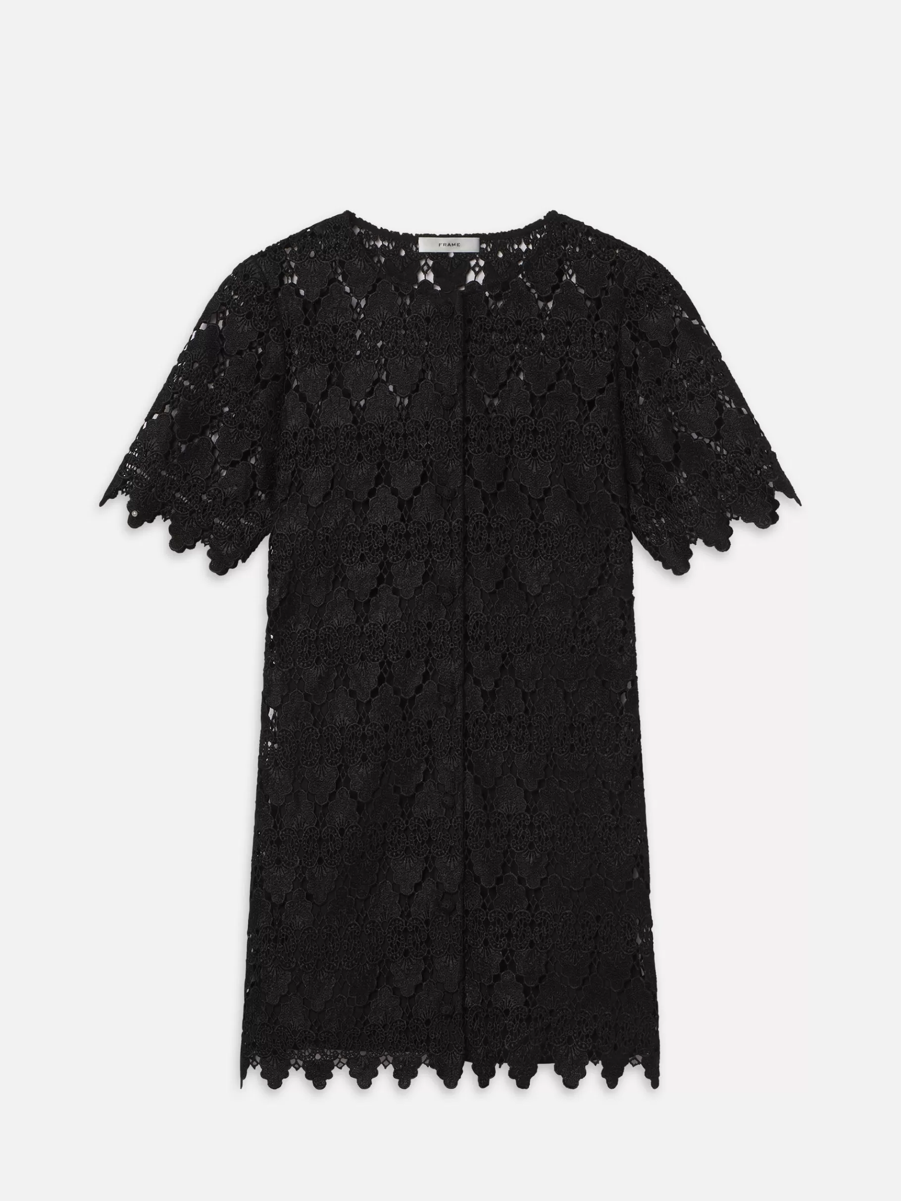 Dresses & Jumpsuits*FRAME The Lace Button Front Dress in Black