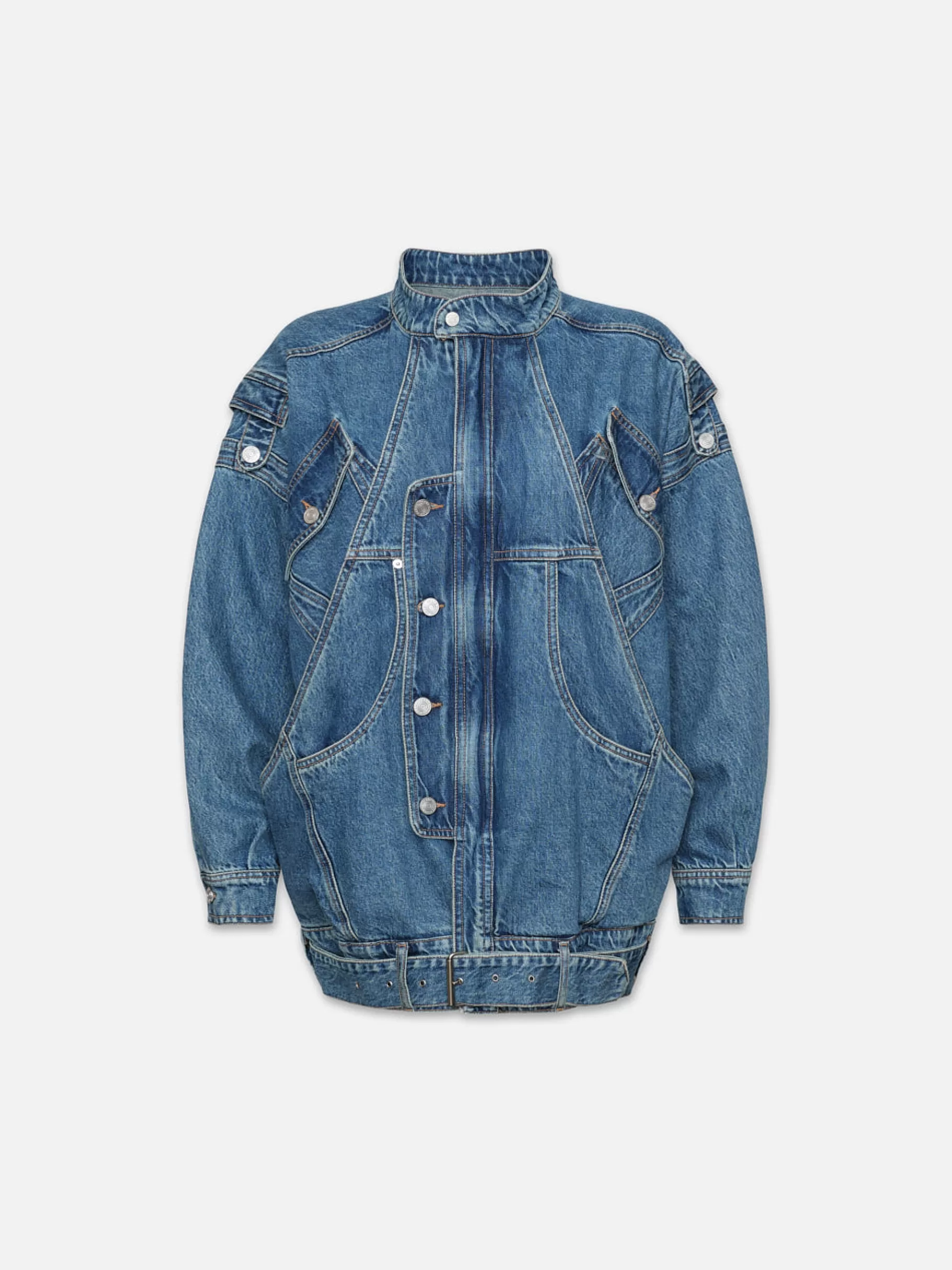 Jackets & Coats*FRAME The MC Denim Jacket in Pond