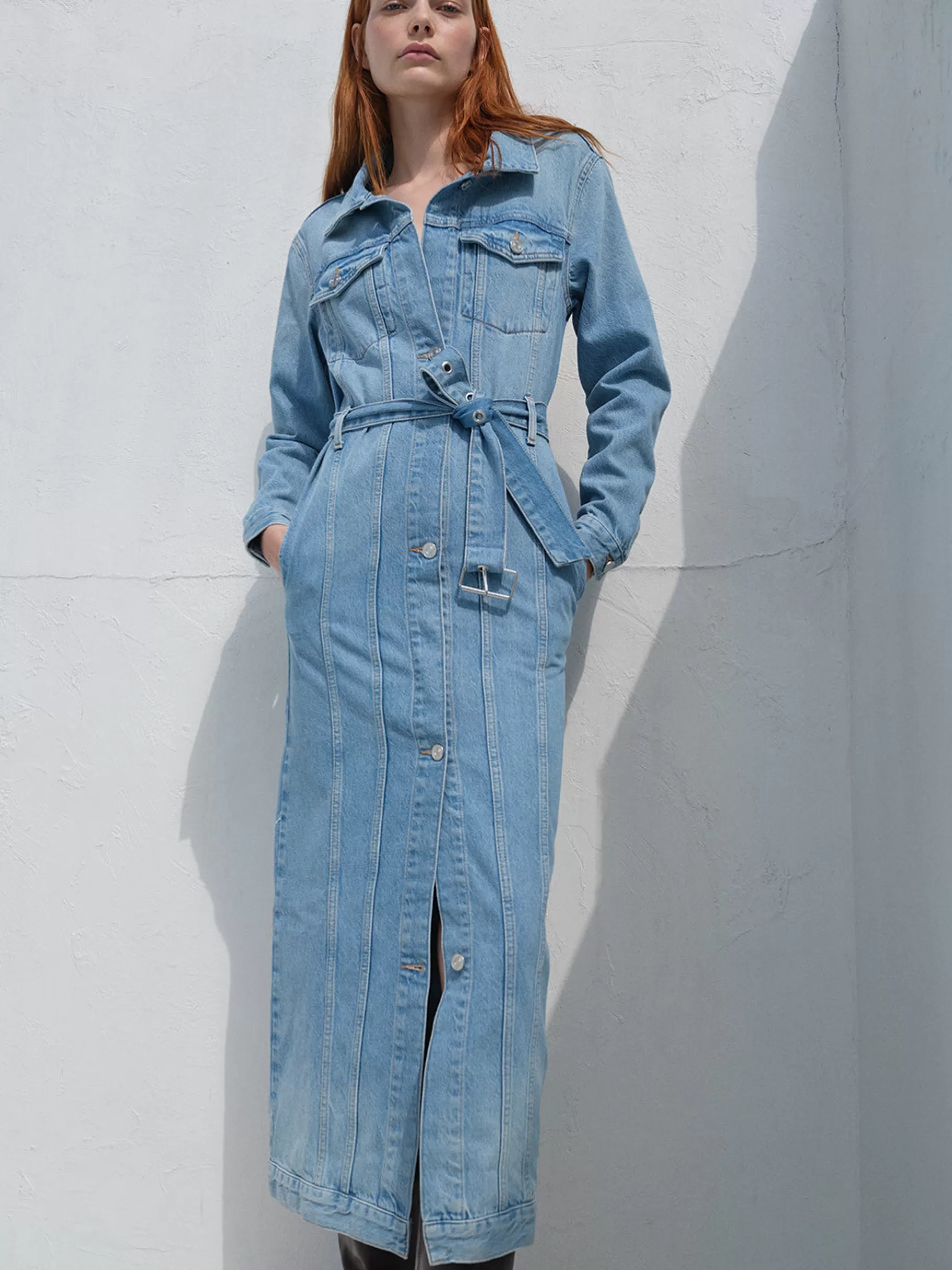 Jackets & Coats | Dresses & Jumpsuits*FRAME The Overlong Trucker in Willeby