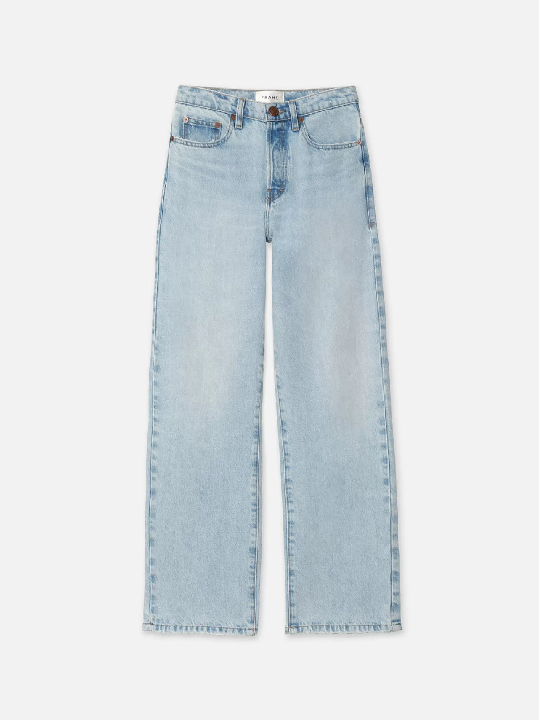 Straight | Boyfriend*FRAME The Slouchy Straight in Fizz Indigo Fizzindigo