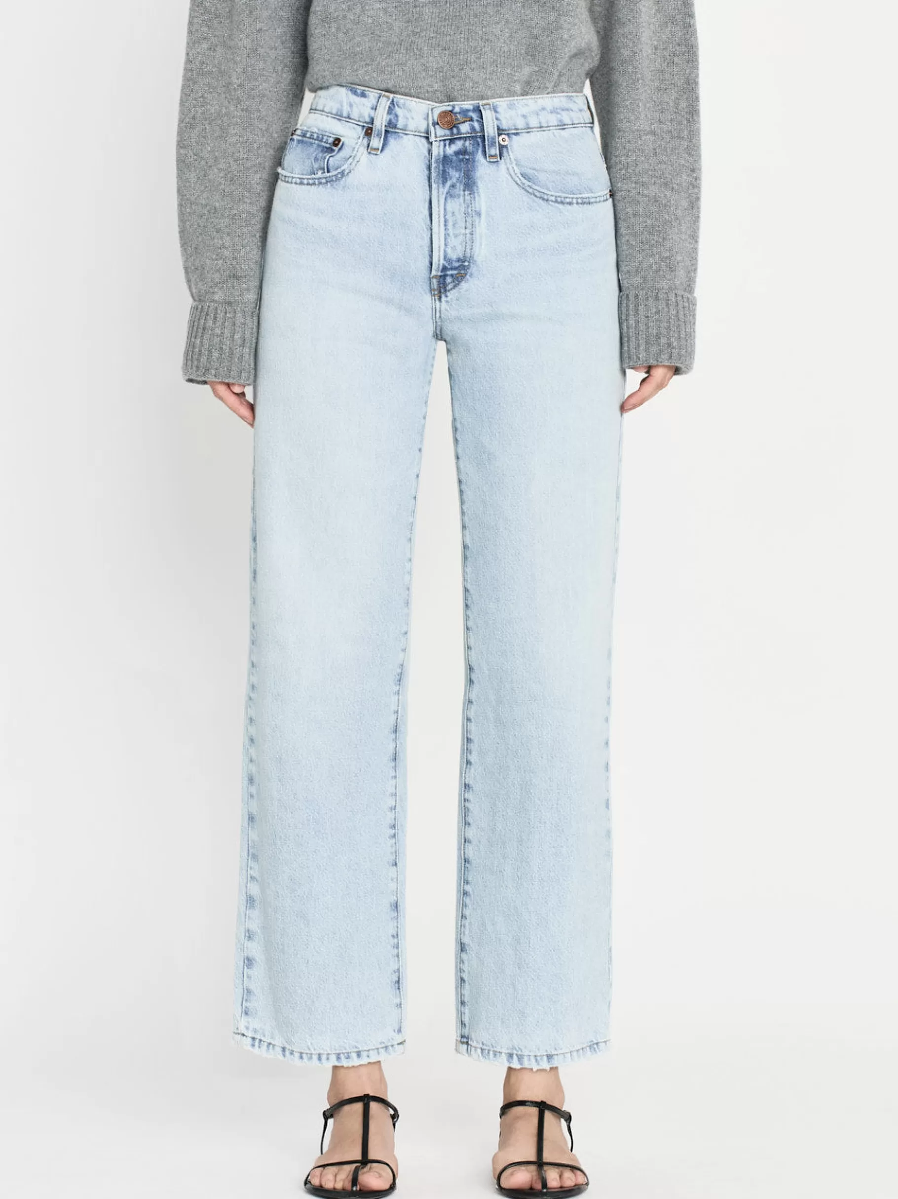 Straight | Boyfriend*FRAME The Slouchy Straight in Fizz Indigo Fizzindigo