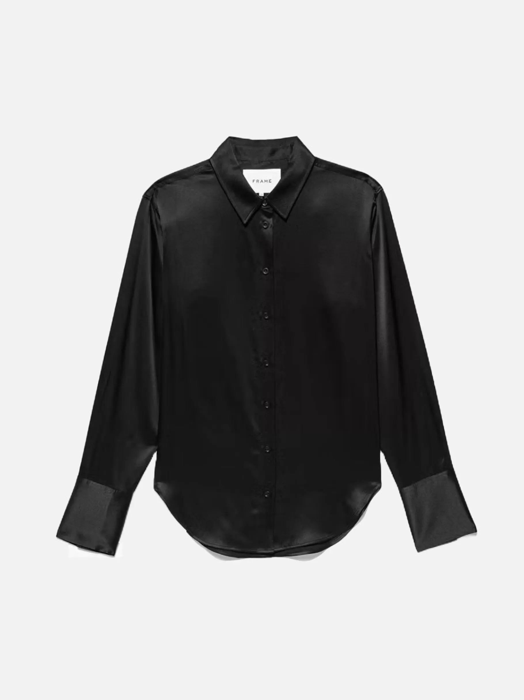 Tops & Blouses*FRAME The Standard Shirt in Noir