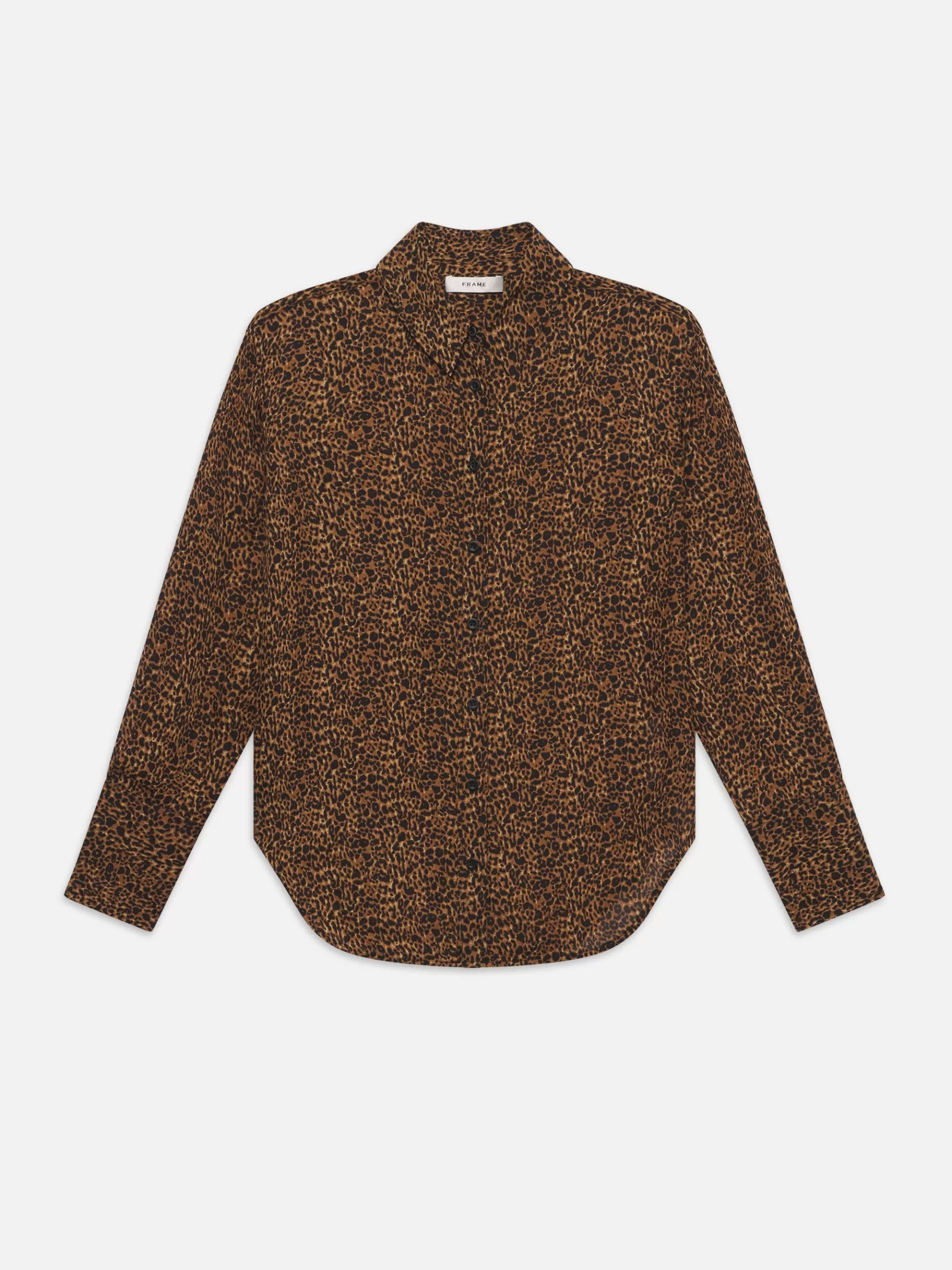 Tops & Blouses*FRAME The Standard Shirt in Sand Multi Sandmulti