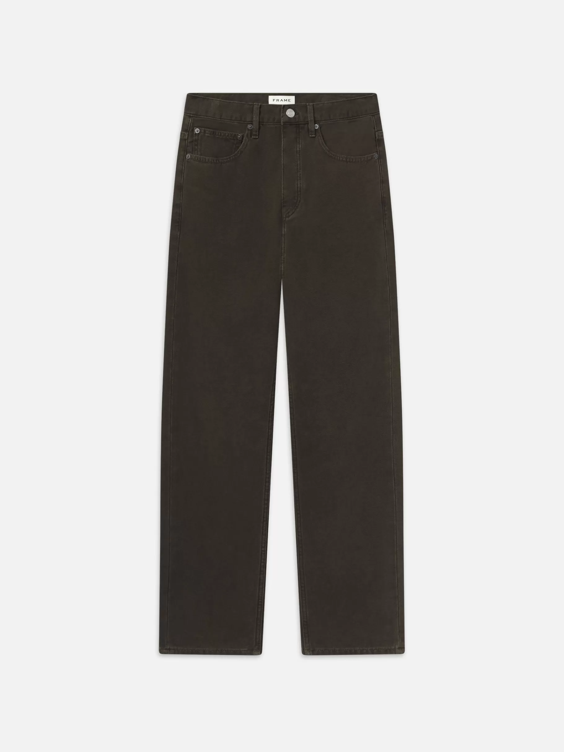 Straight*FRAME The Straight Jean in Dark Chocolate Darkchocolate