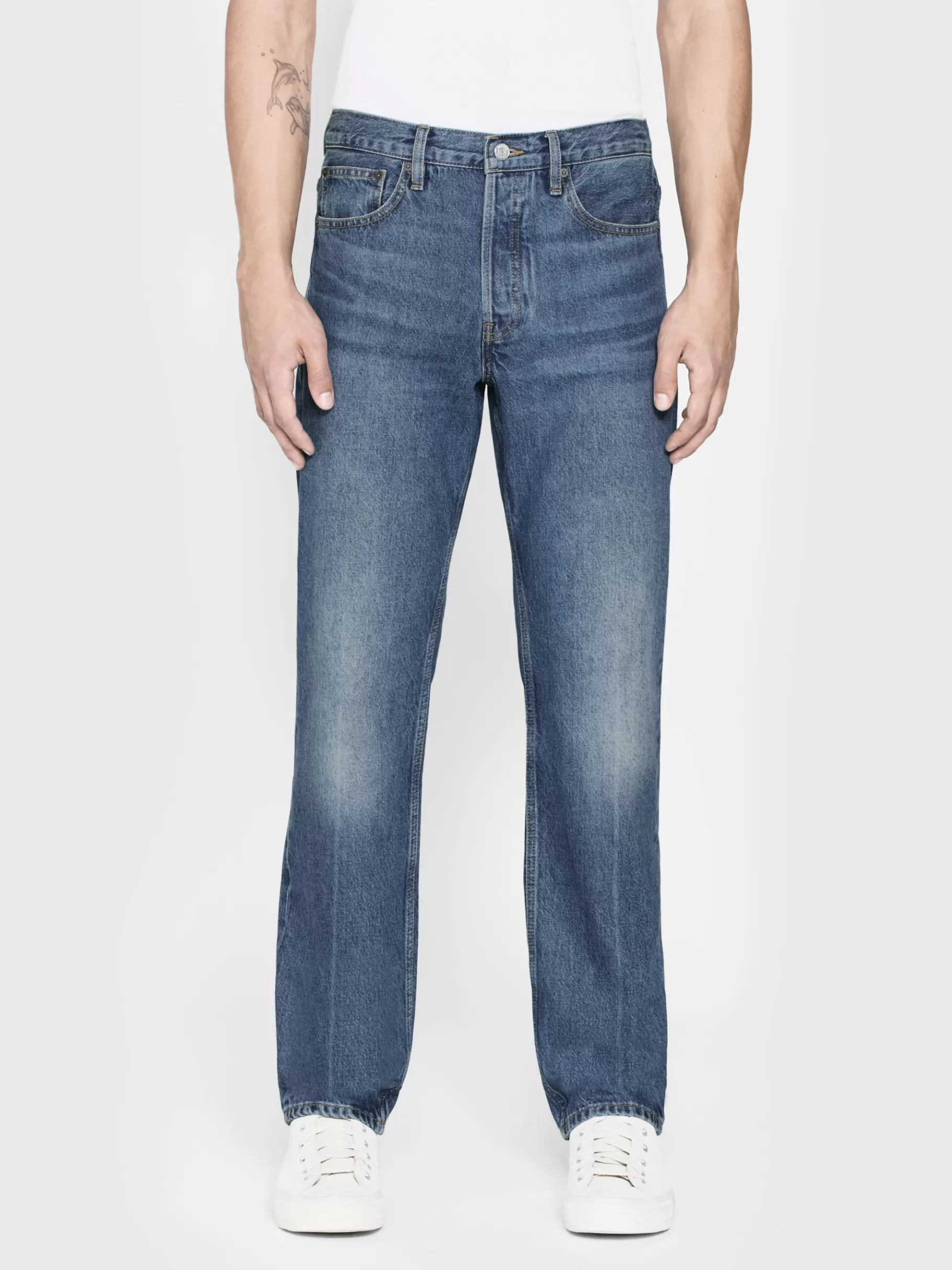 Straight*FRAME The Straight Jean in Dreamy Blue Dreamyblue