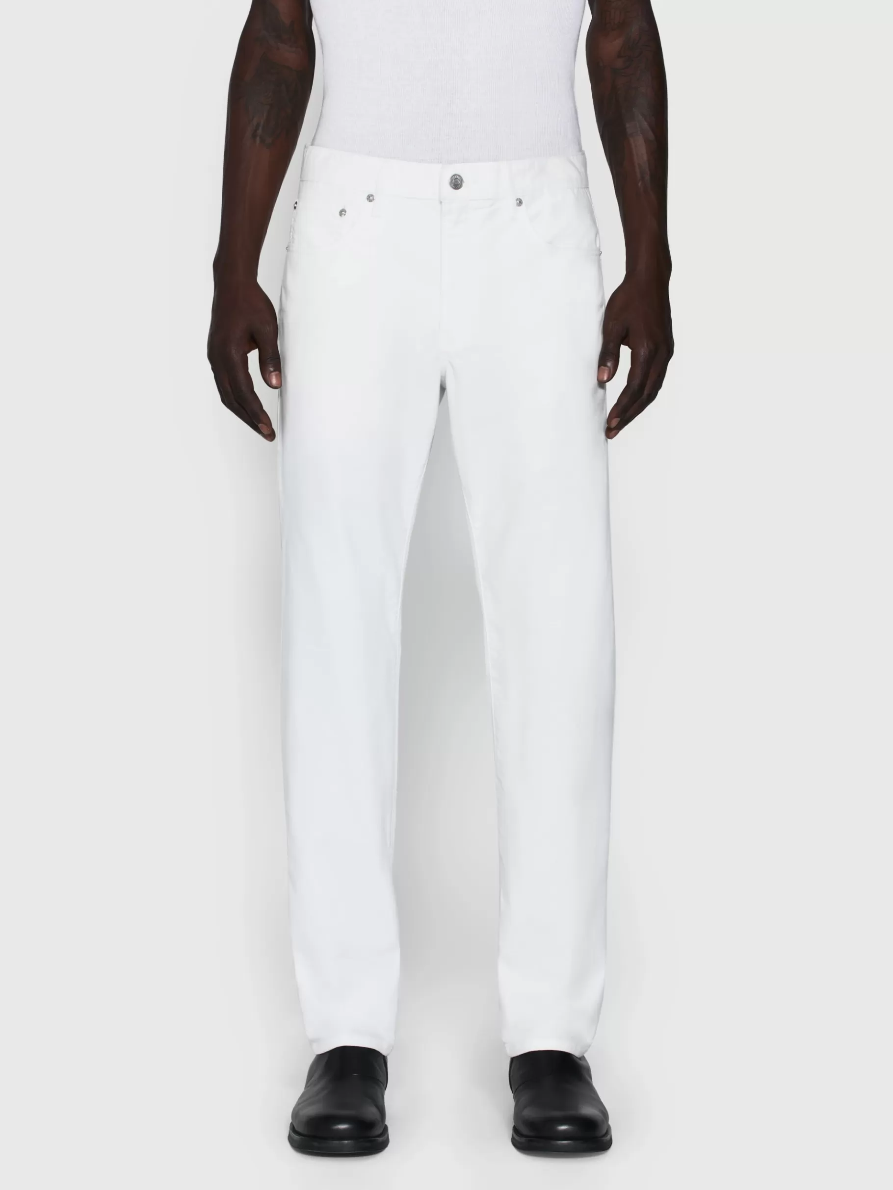 Straight*FRAME The Straight Jean in Off White Offwhite