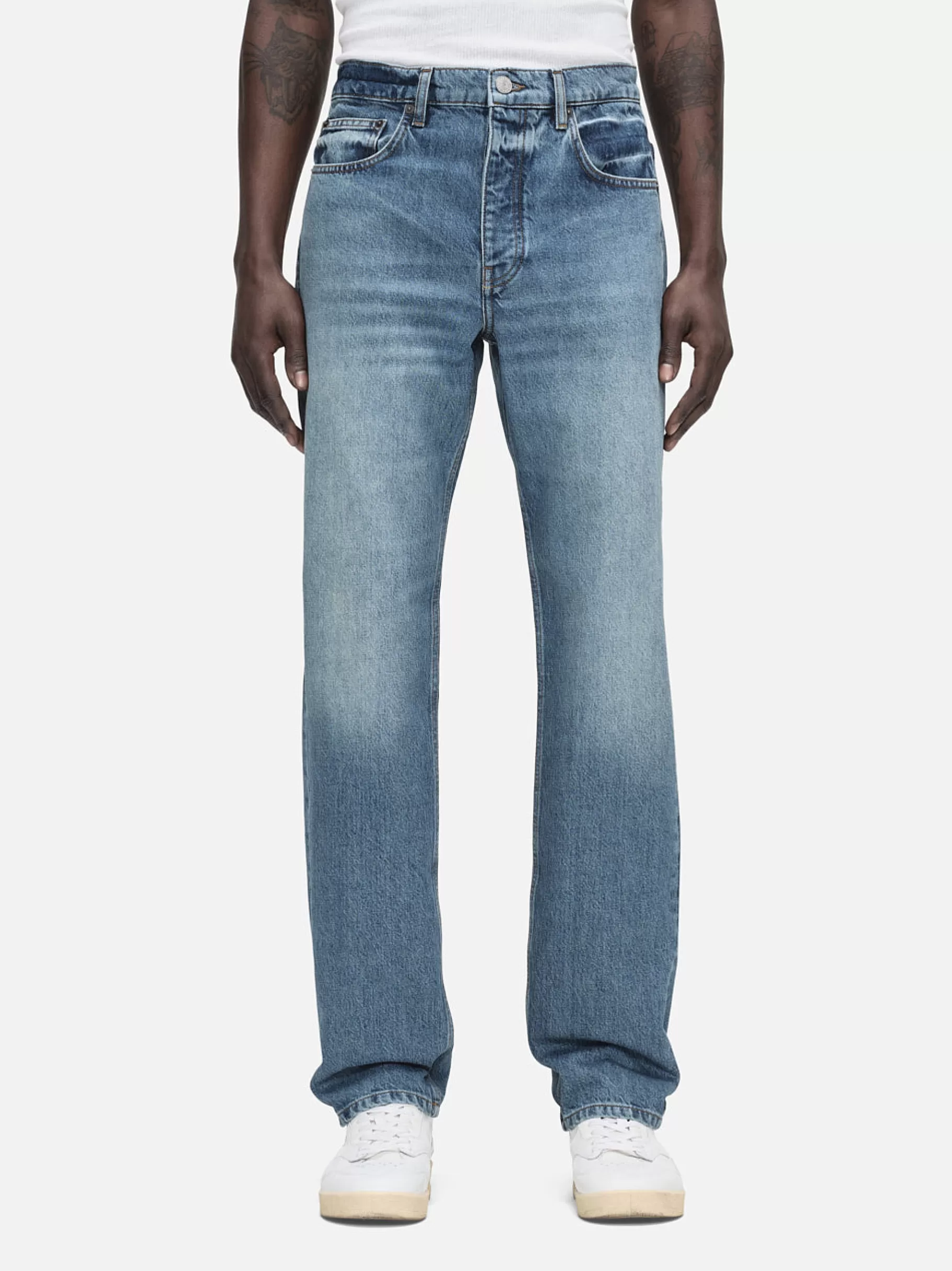 Straight*FRAME The Straight Jean in Raywood Clean Raywoodclean
