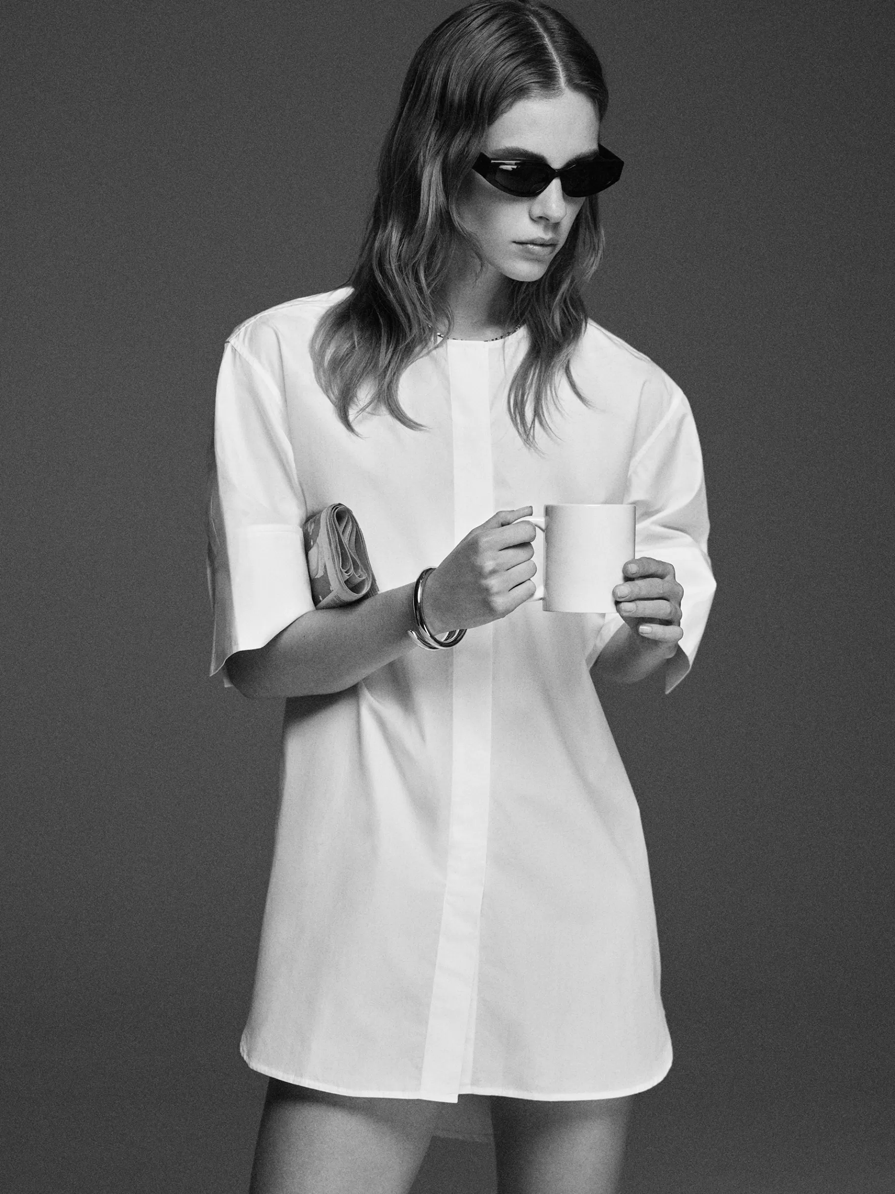 Tops & Blouses*FRAME The Sunday Shirt in White