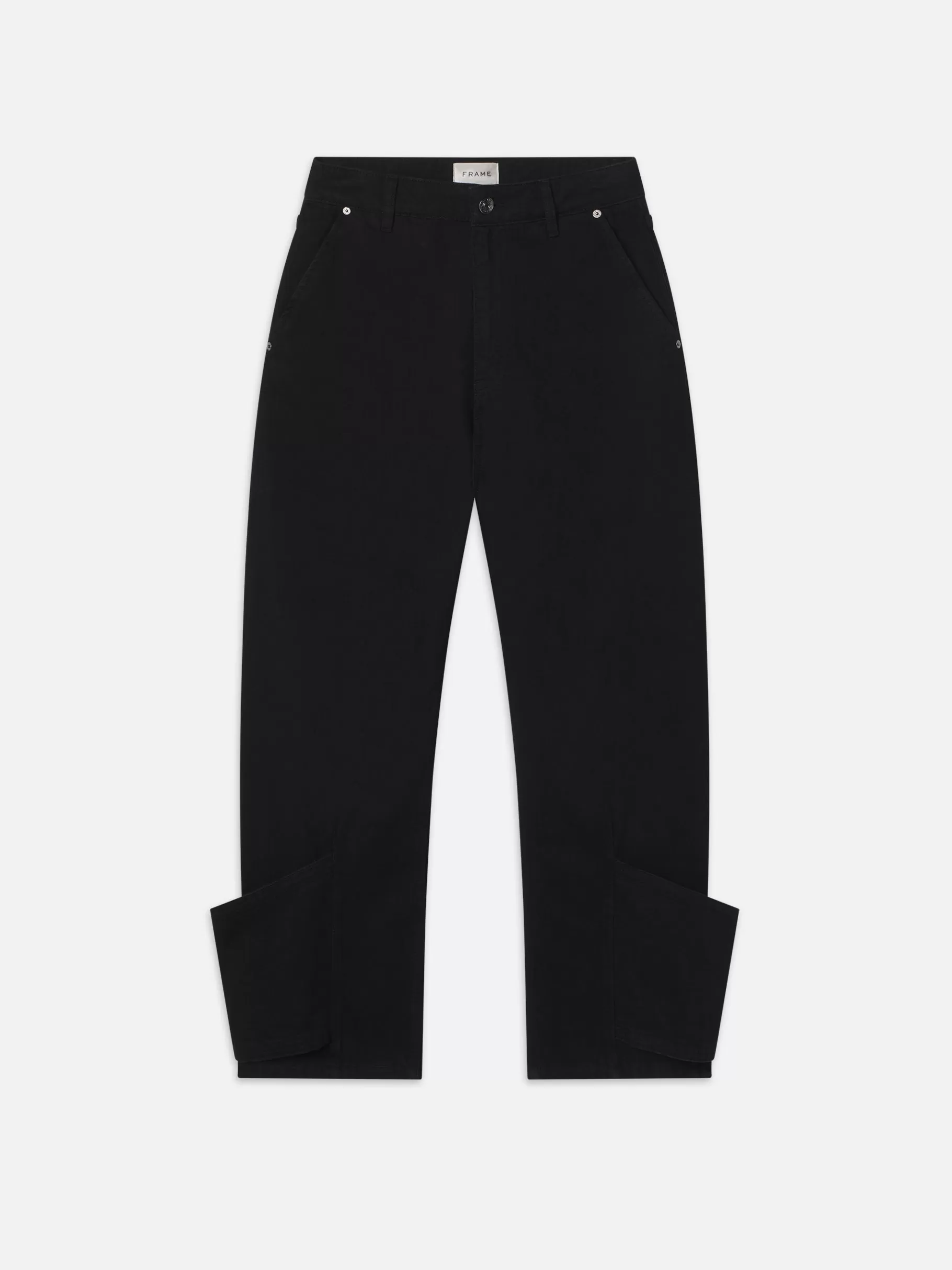 Wide Leg*FRAME The Tab Trouser in Trouble