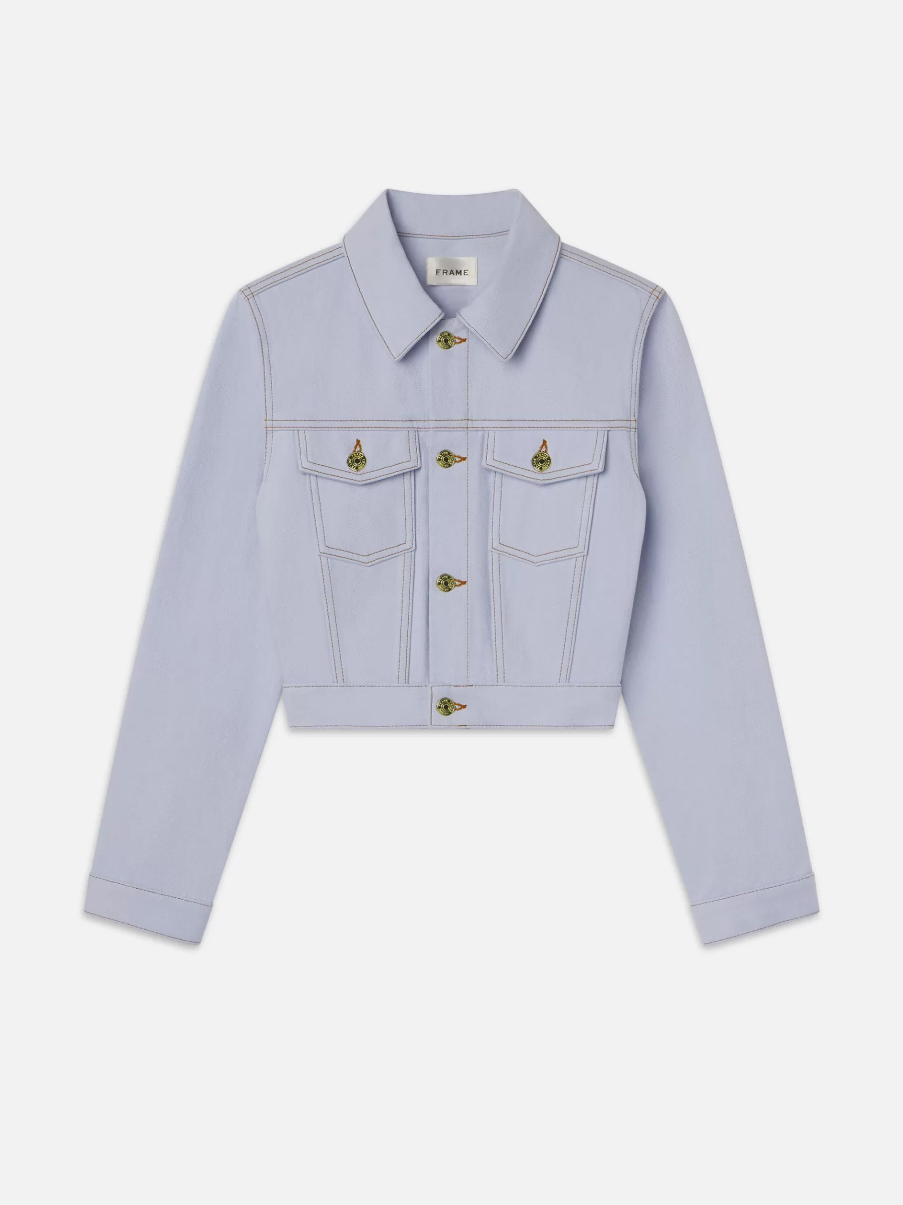 Jackets & Coats*FRAME The Tailored Denim Jacket in Celeste