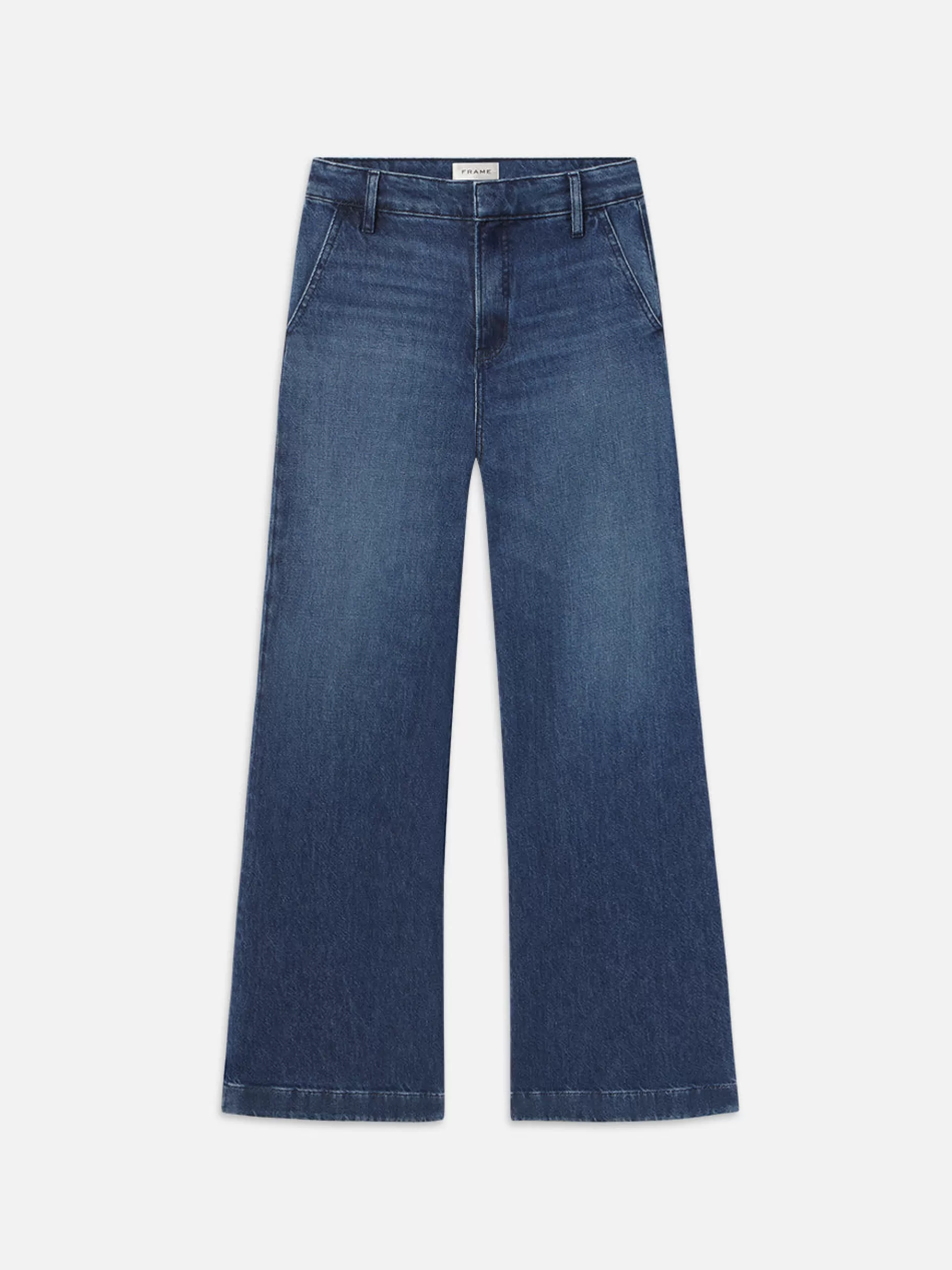 Wide Leg | Long*FRAME The Tailored Denim Trouser in Monday