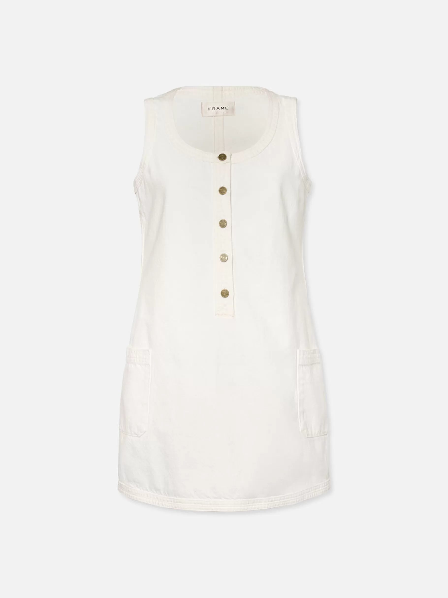 Dresses & Jumpsuits*FRAME Trapunto Side Pocket Dress in Au Natural Clean Aunaturalclean