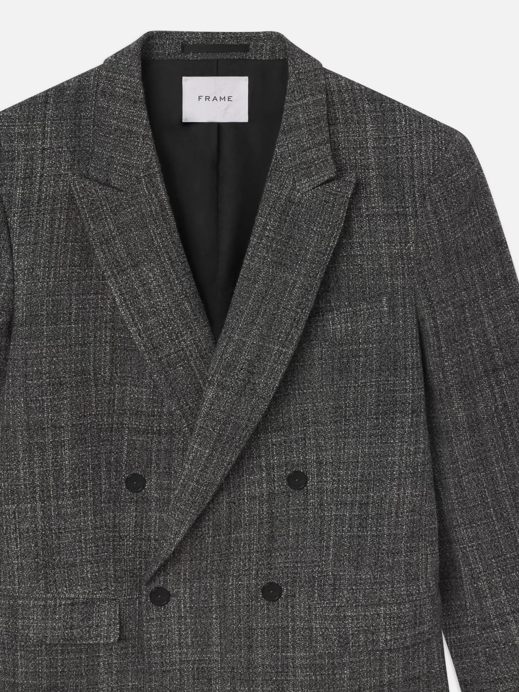 Jackets & Coats*FRAME Tweed Blazer in Grey