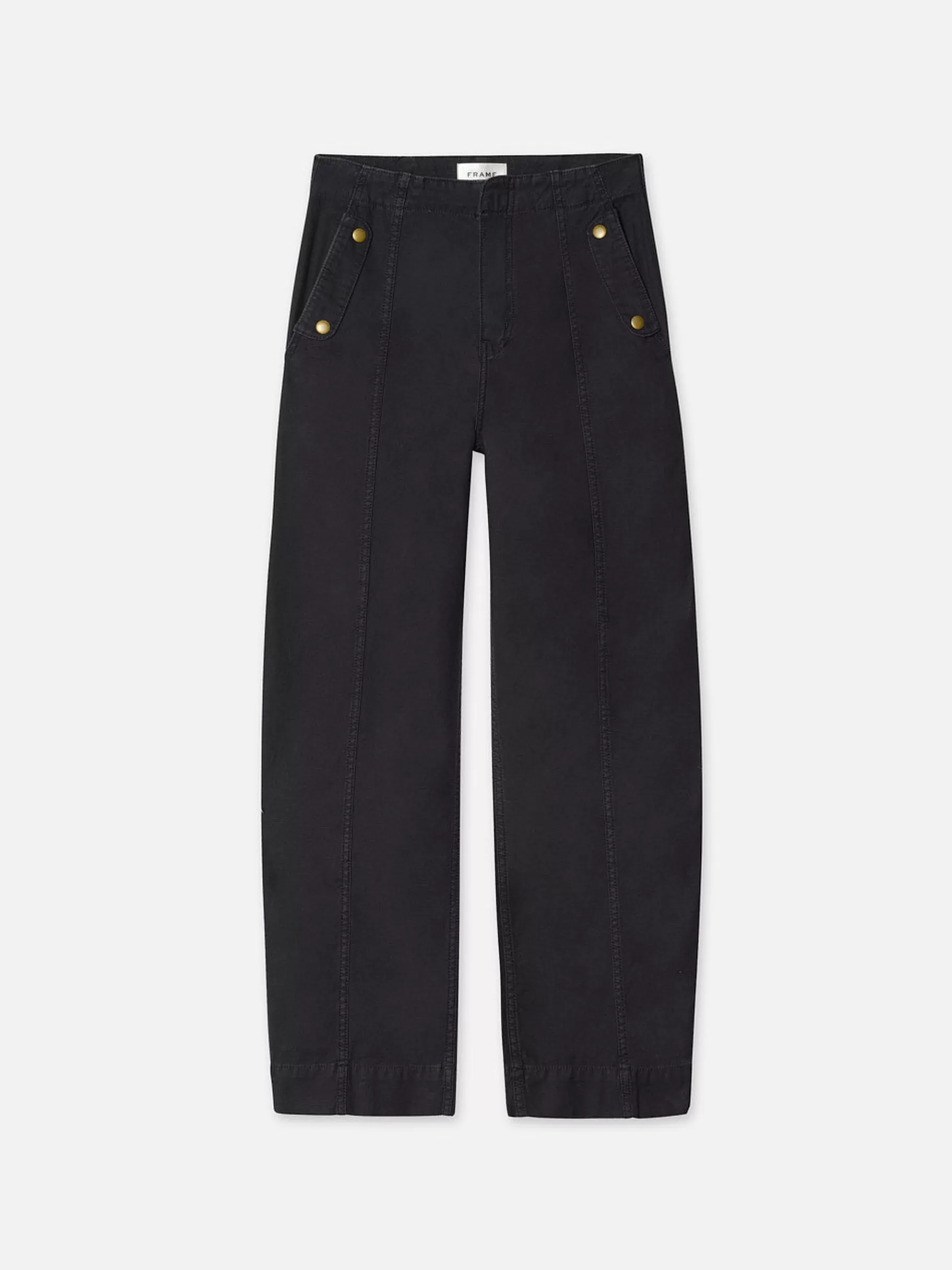 Pants*FRAME Utility Barrel in Washed Black Washedblack