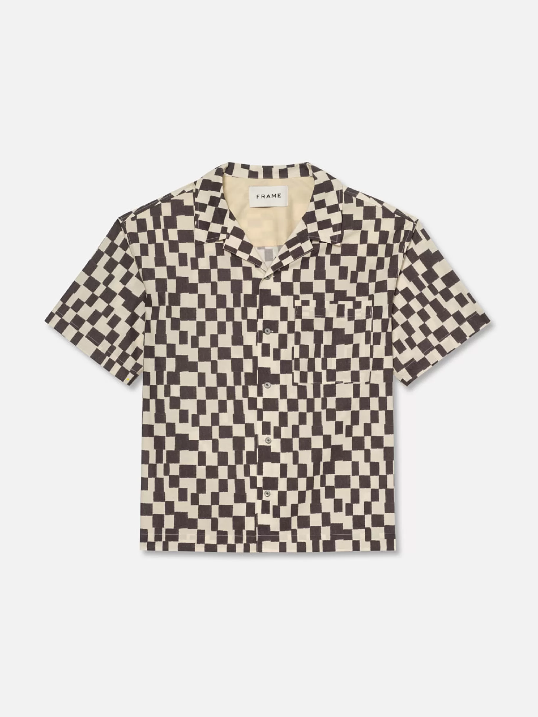 Shirts*FRAME Vintage Print Shirt in Dark Navy Darknavy